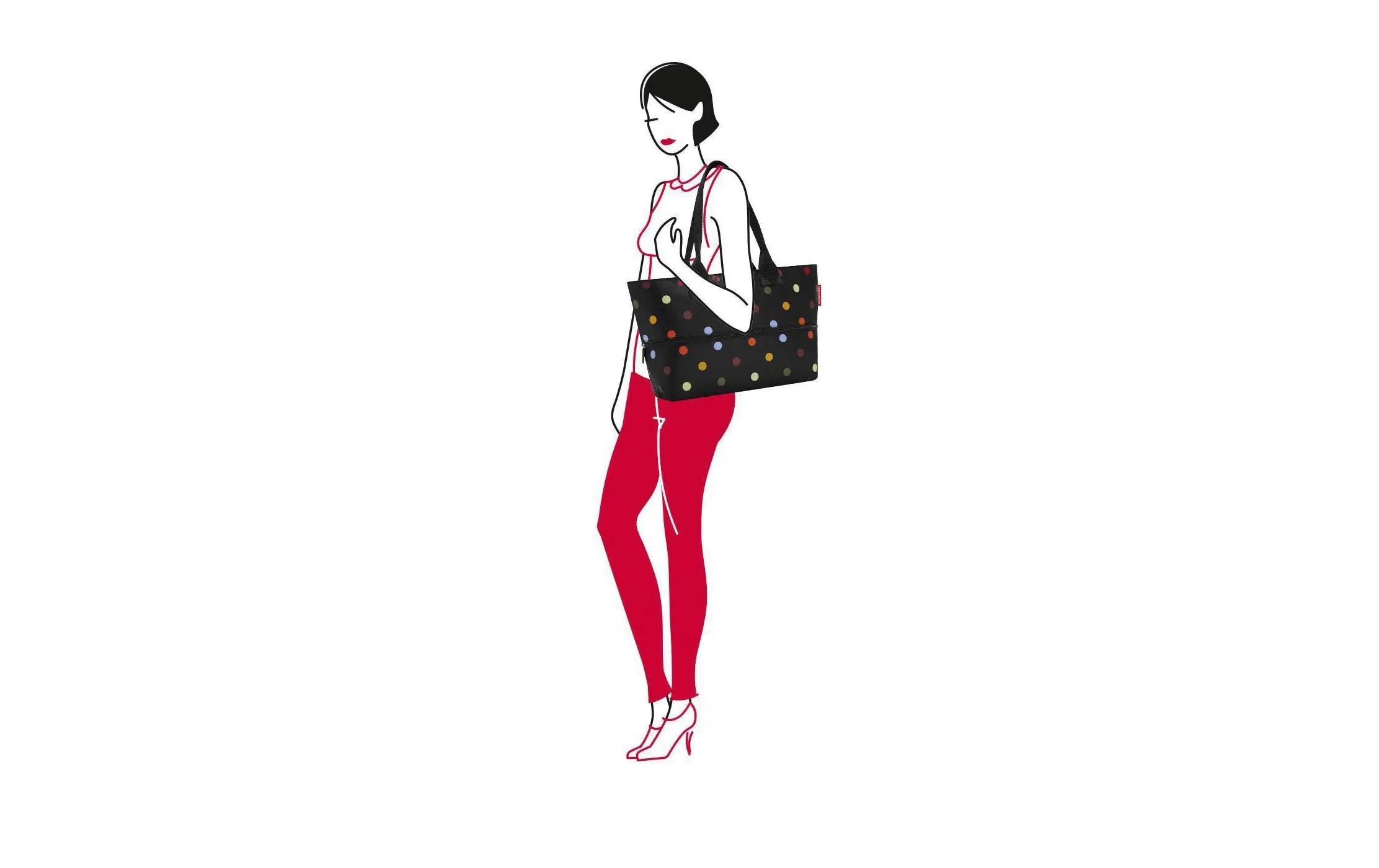 Reisenthel Shopper e1 Dots shoulder bag 12–18 l 3/3