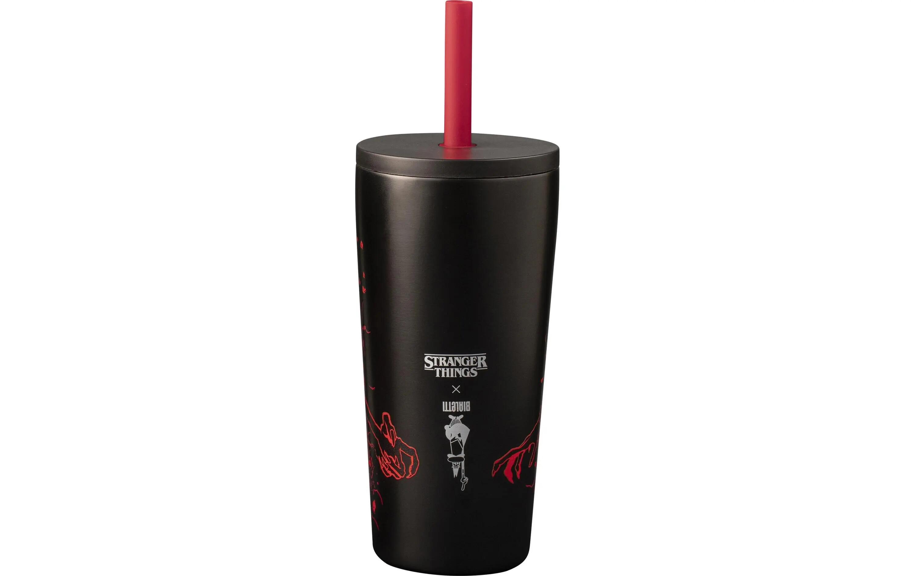 Bialetti Gobelet Stranger Things 600 ml Noir/Rouge 2/3