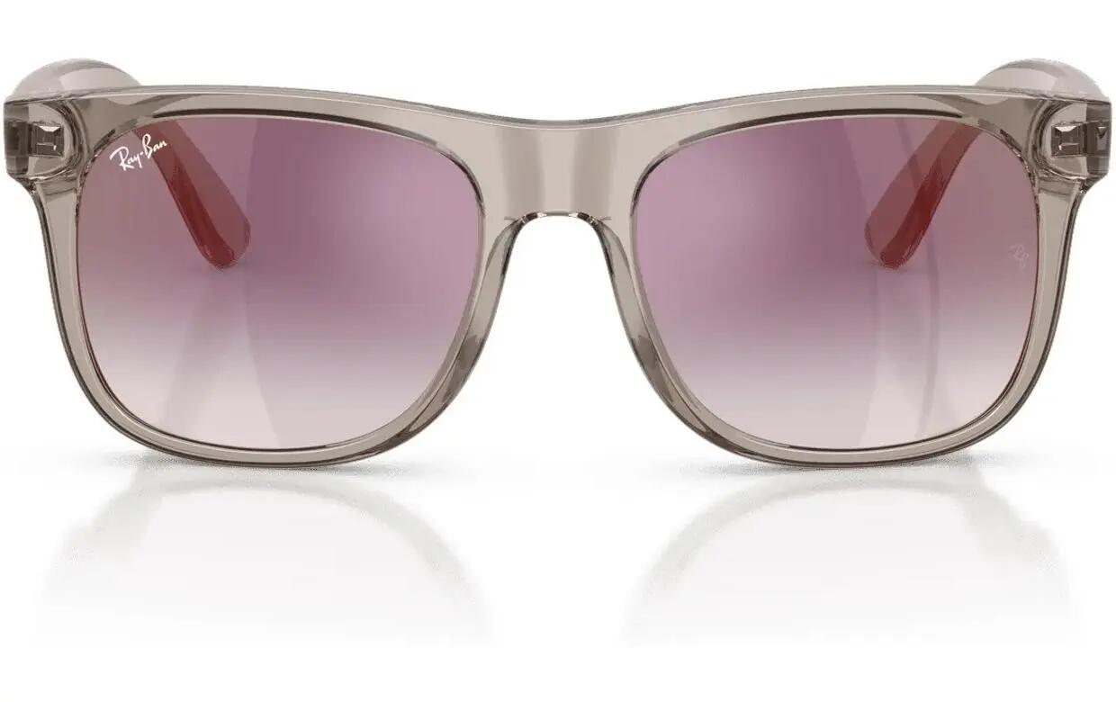 Ray-Ban Junior Justin Kinder-Sonnenbrille Transparent/Grau 2/3
