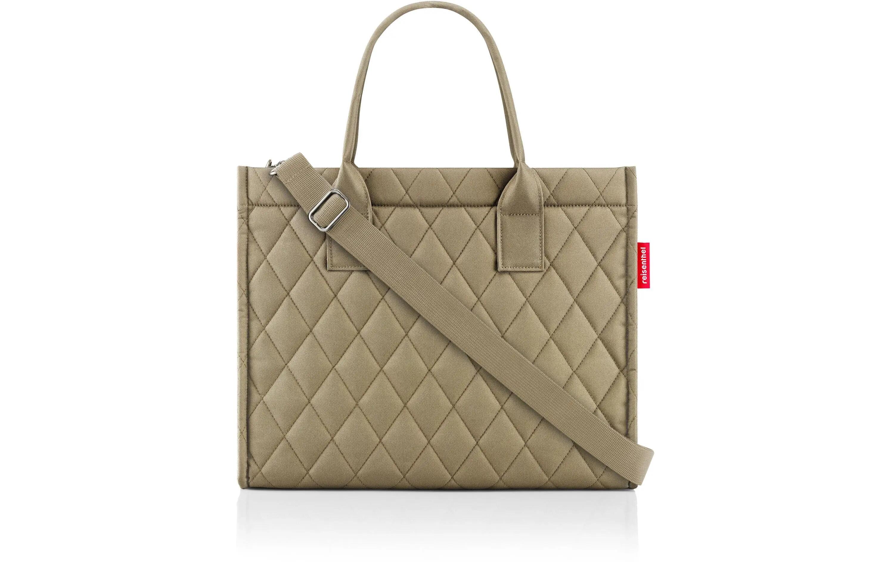 Reisenthel Daily Shopper Business Rhombus Olive 3/3
