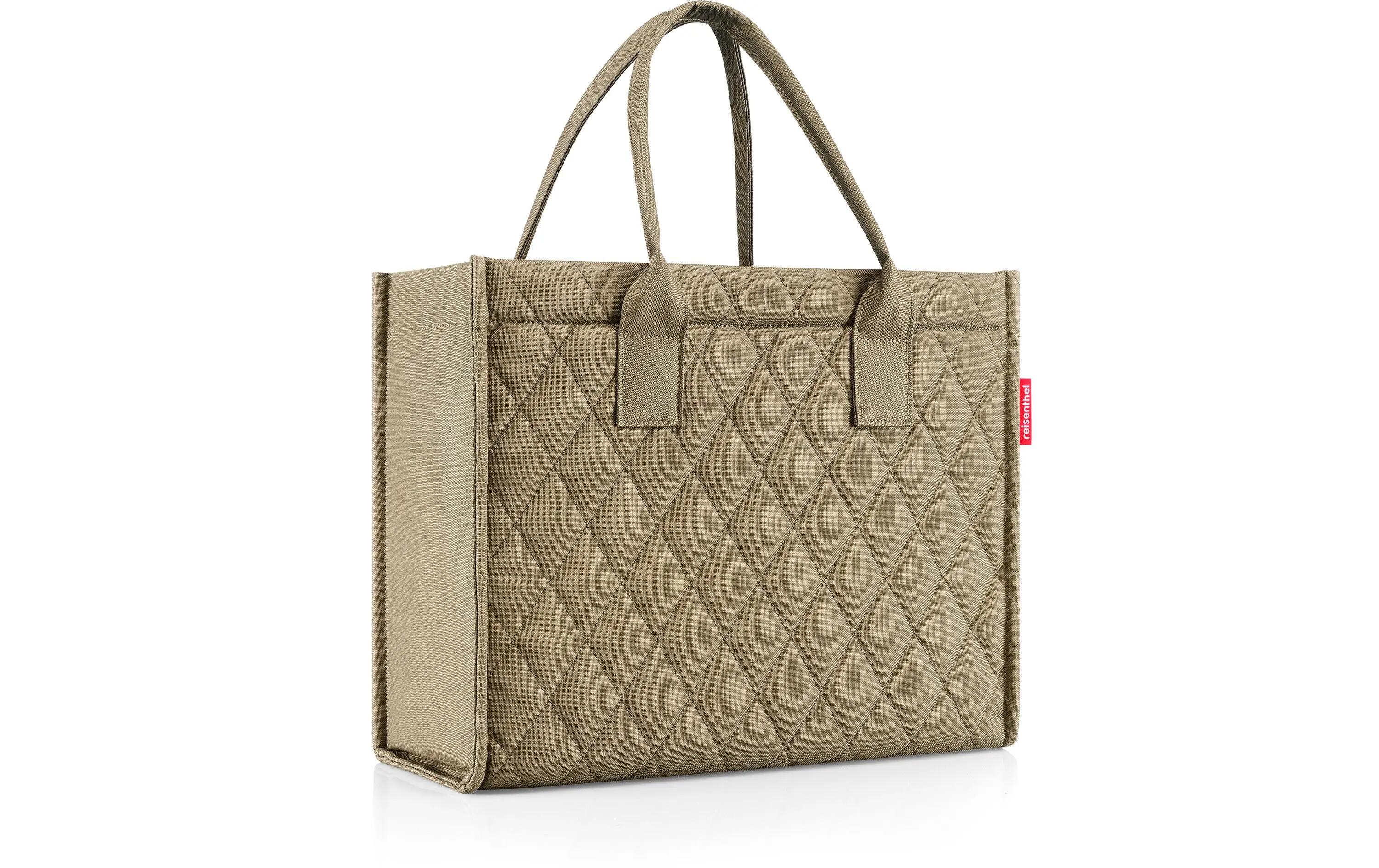 Reisenthel Daily Shopper Business Rhombus Olive 2/3