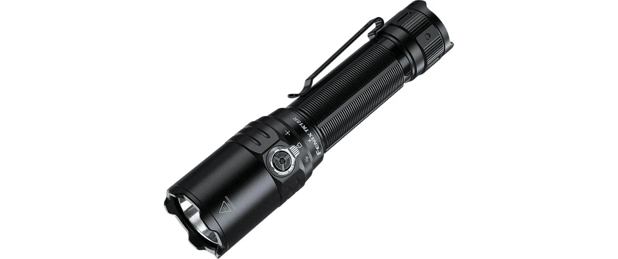 Fenix Torcia TK15R 3200 Lumen Nero anodizzato 3/4