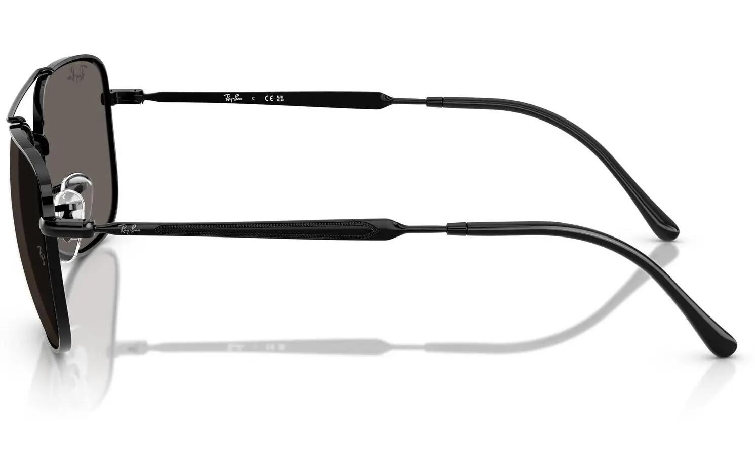 Ray-Ban Lunettes de soleil RB3755 Noir Unisexe 3/3