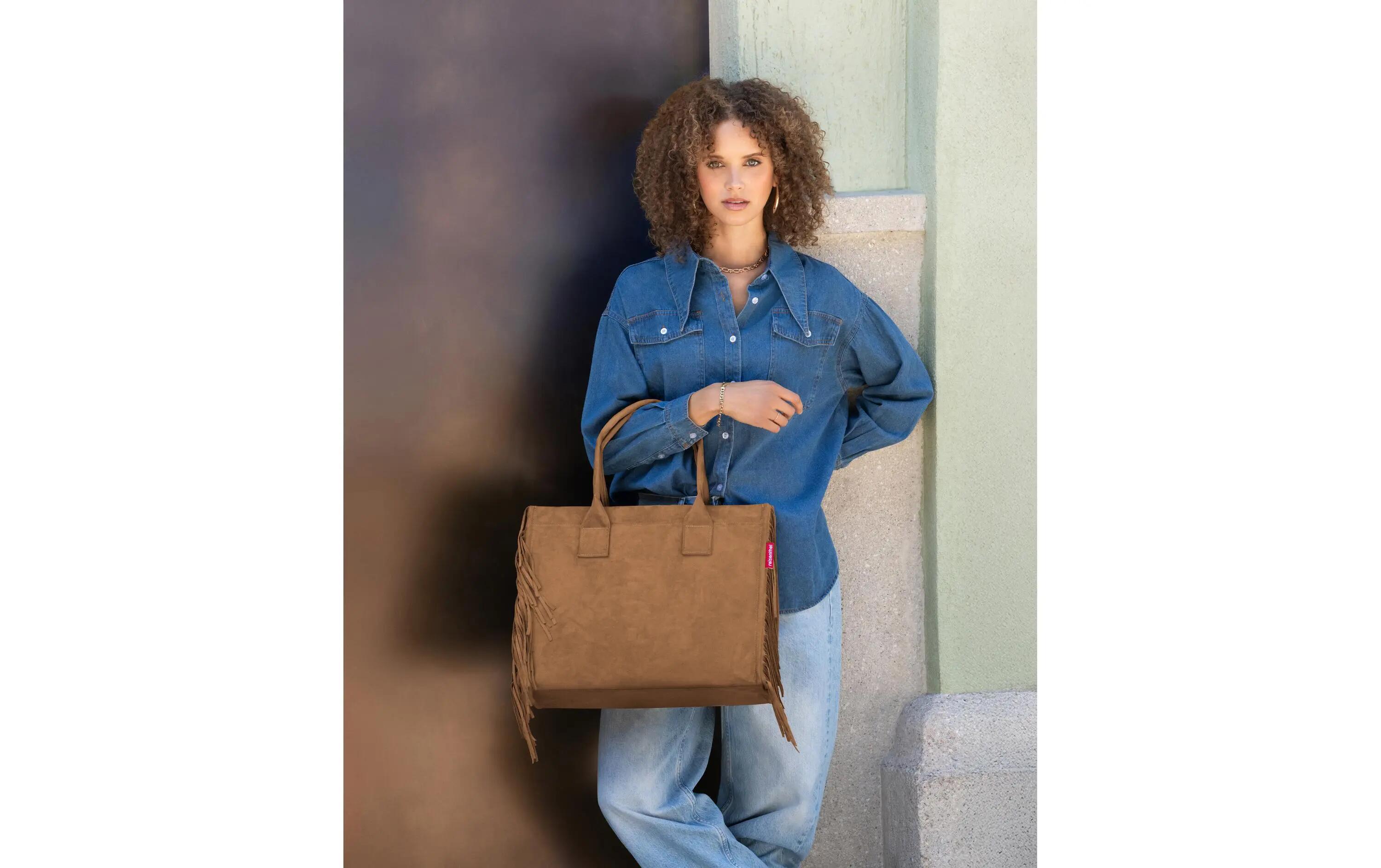 Reisenthel Daily Shopper Western Borsa della spesa Marrone 14 l 3/3