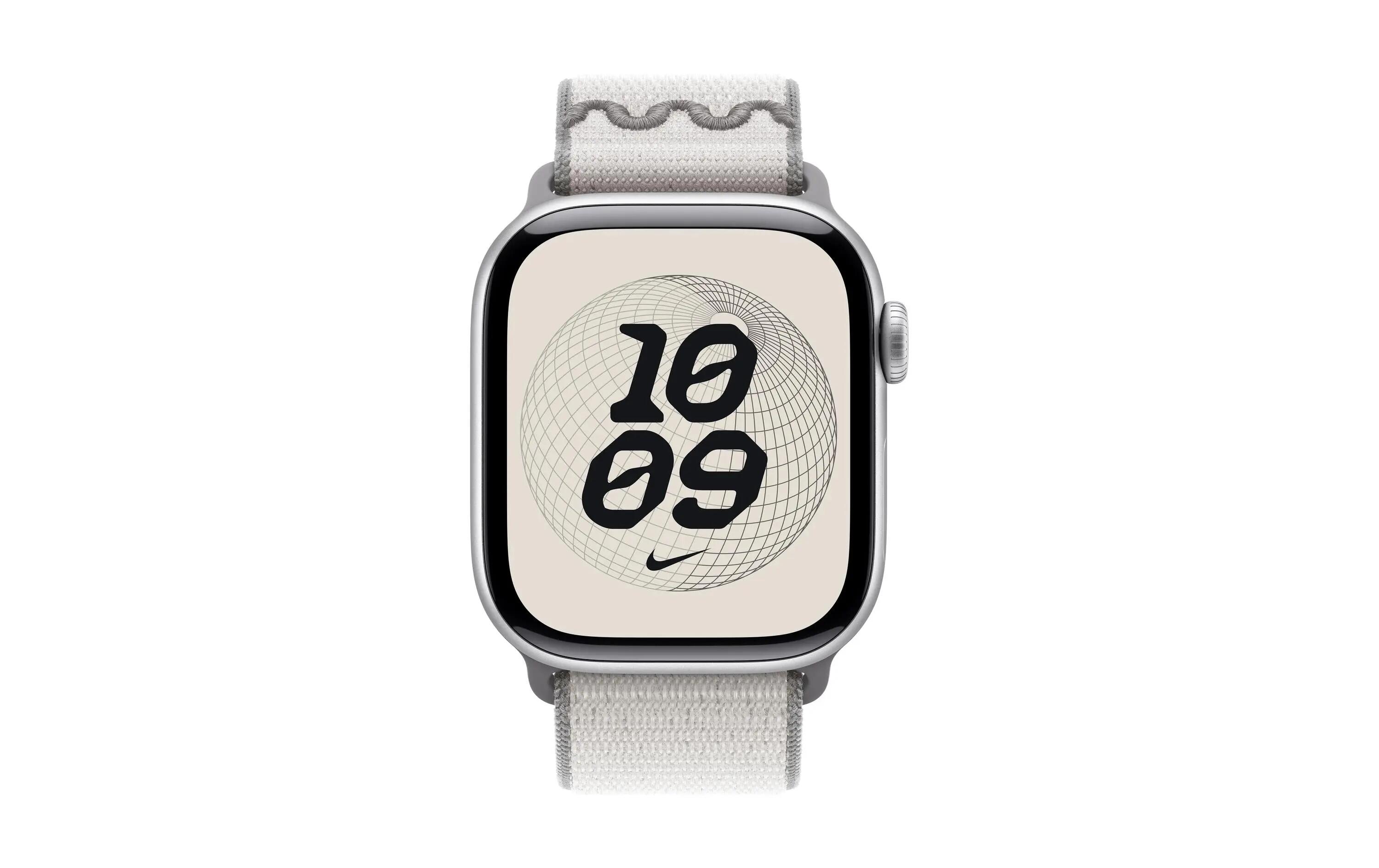 Apple Nike Sport Loop 42 mm Veiled Grey 3/3