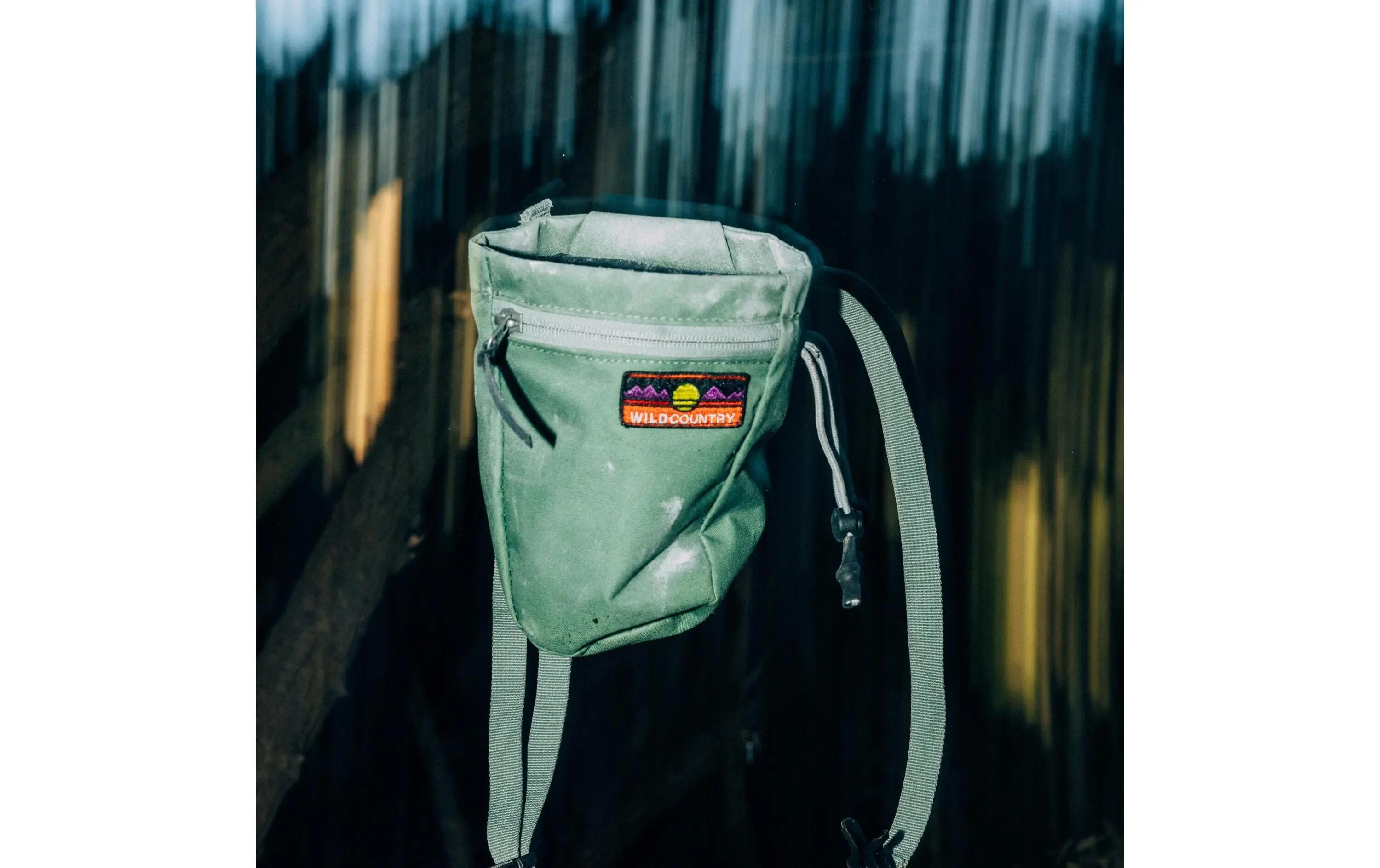 Wild Country Chalk Bag Flow Green Ivy 3/3
