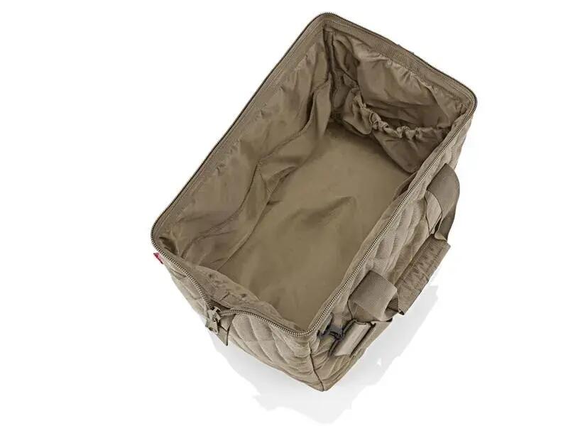 Reisenthel Allrounder M Borsa a Tracolla Rhombus Olive 3/3