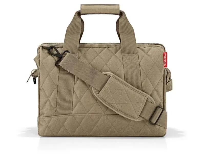 Reisenthel Allrounder M Borsa a Tracolla Rhombus Olive 2/3