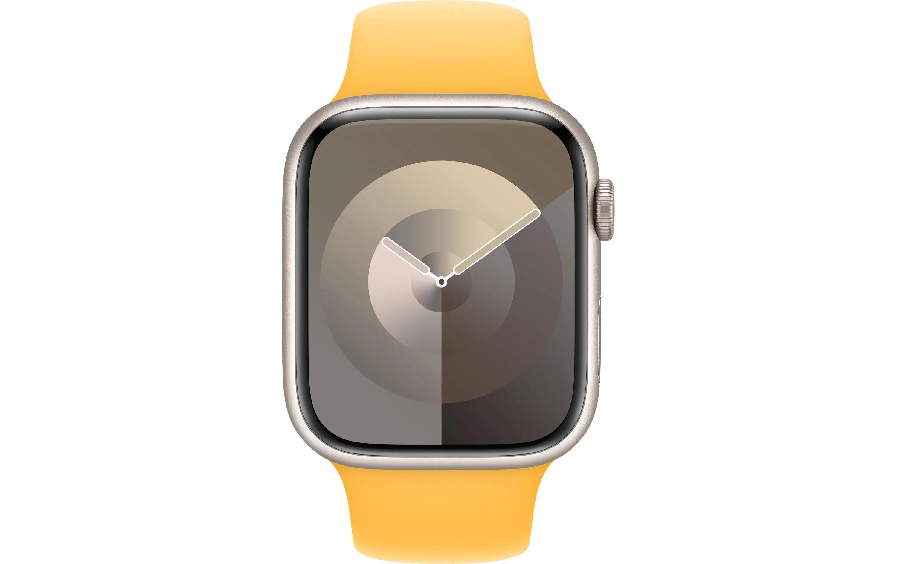 Apple Sport Band 45 mm Warm Yellow S/M 3/3