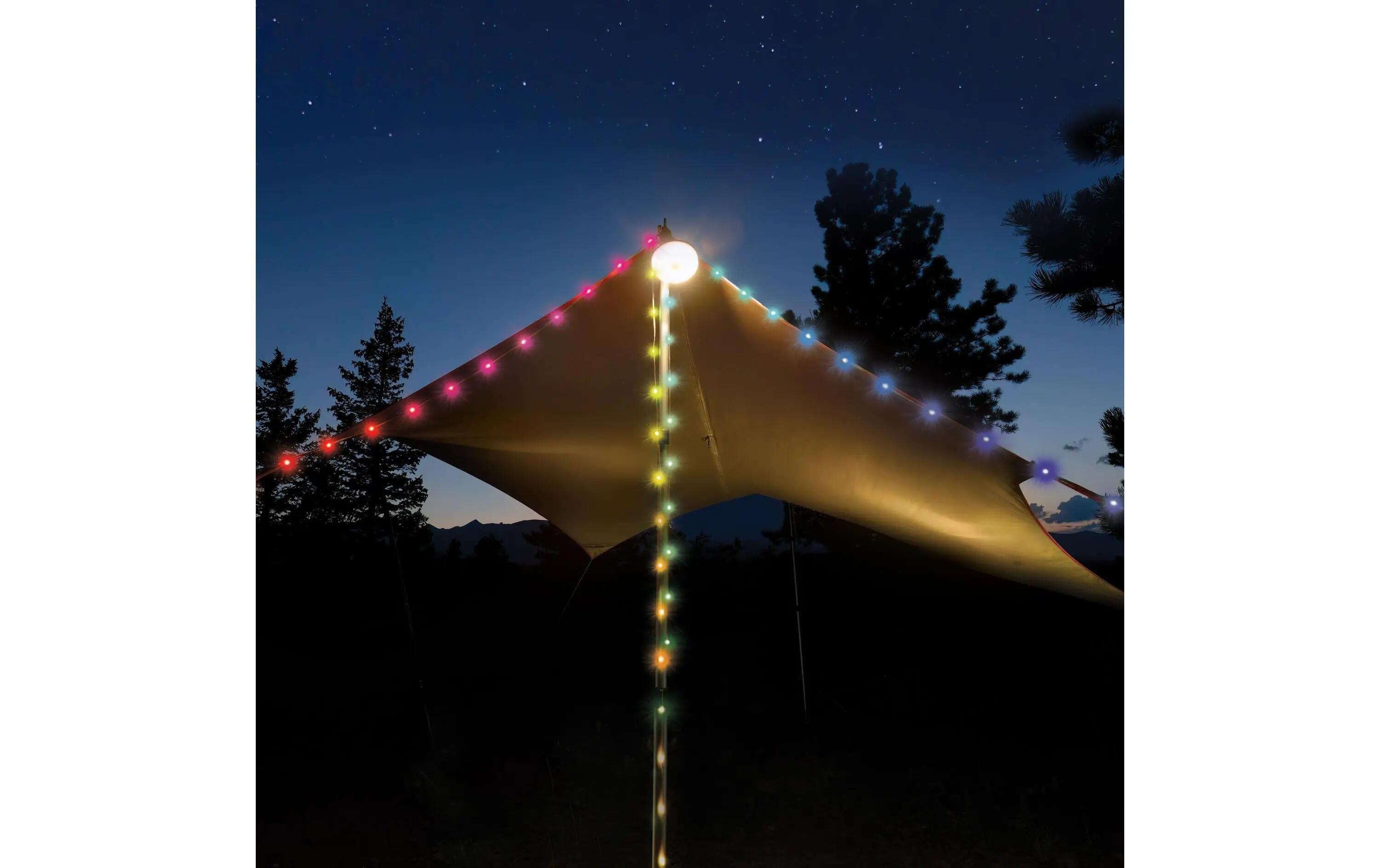 NITE IZE Radiant StarLit Rechargeable Lantern & Light String 2/3