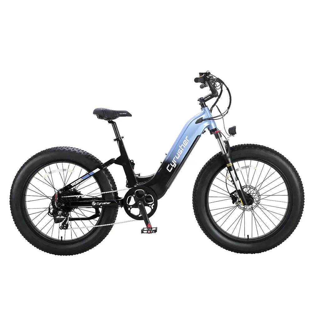 Bicicletă electrică Cyrusher Roam Step-Through – 250W, 52V 15.6Ah