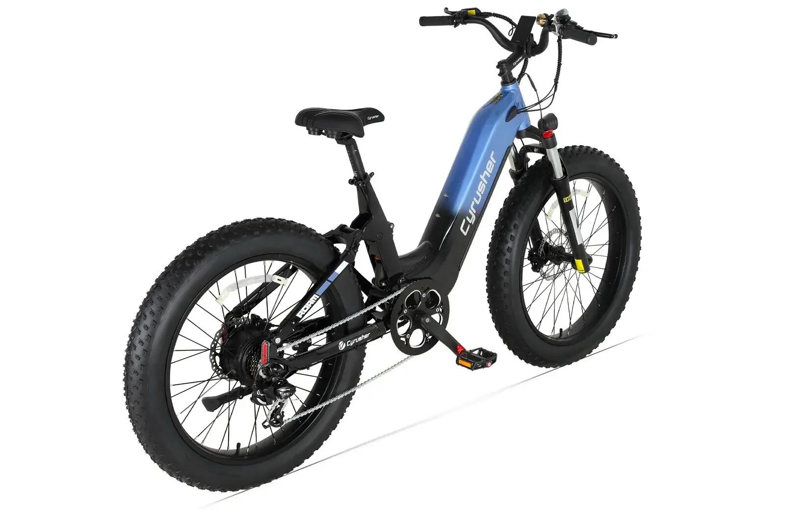 Bicicleta eléctrica Cyrusher Roam Step-Through – 250 W, 52 V, 15,6 Ah 3/3