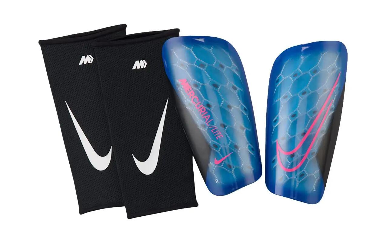 Nike Mercurial Lite Protège-tibias Bleu L 1/1