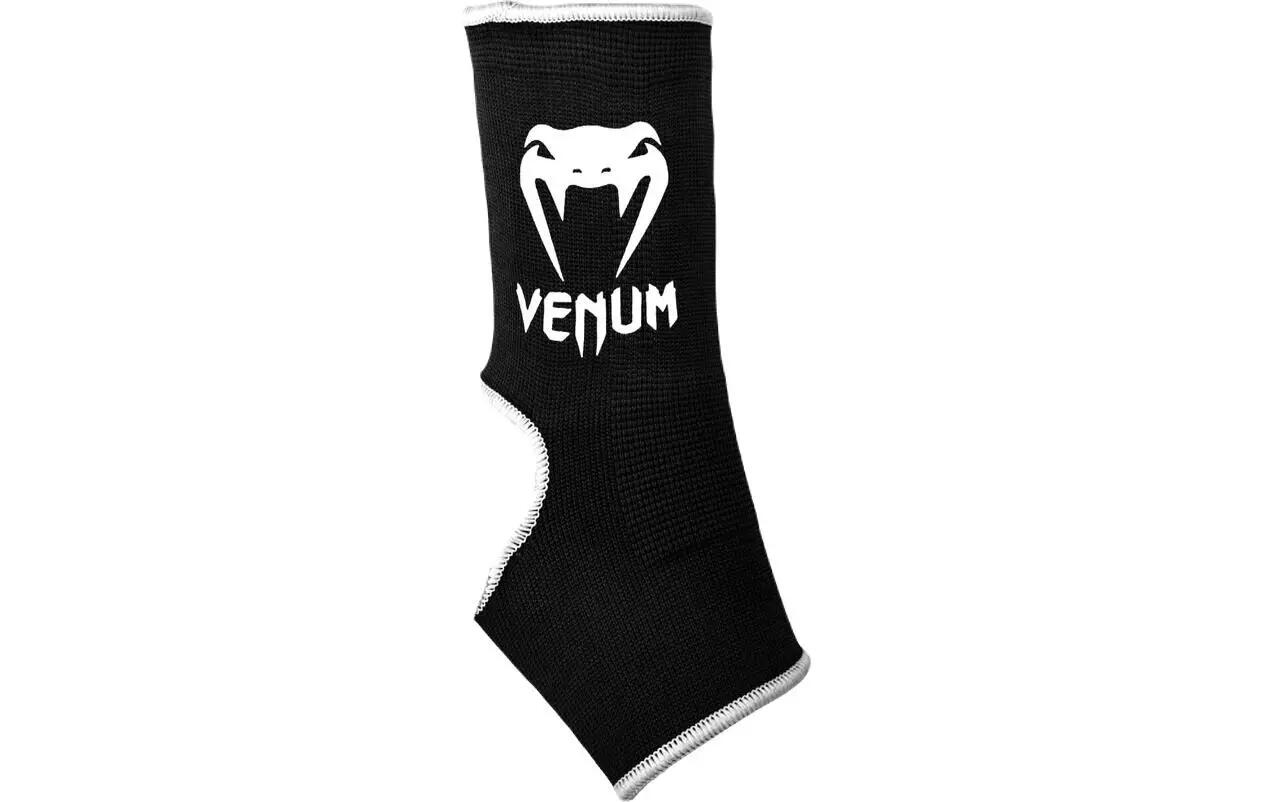 Venum Kontact Knöchelschutz Schwarz/Weiss L 2/2