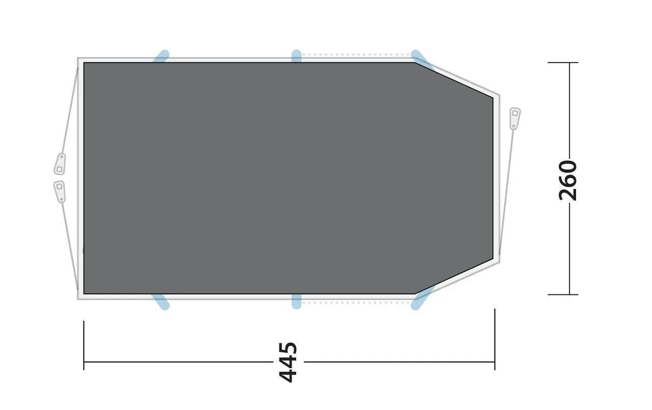 Outwell Telo pavimento Footprint Starhill 4, 445x260 cm 2/2