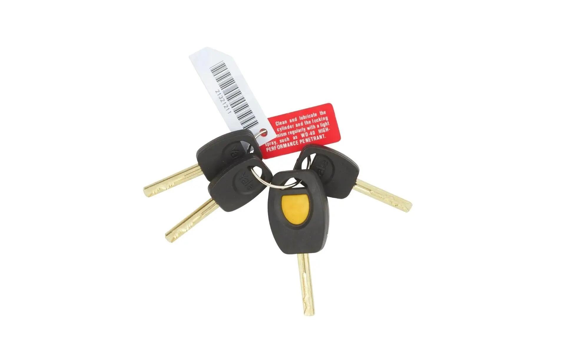 Yale YUL3 U-Lock Bike, 14 mm, 4 Keys, 230 mm 3/3