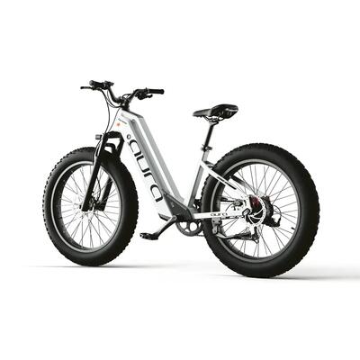 Cyrusher aura elektrische fatbike met 52v 15ah-accu