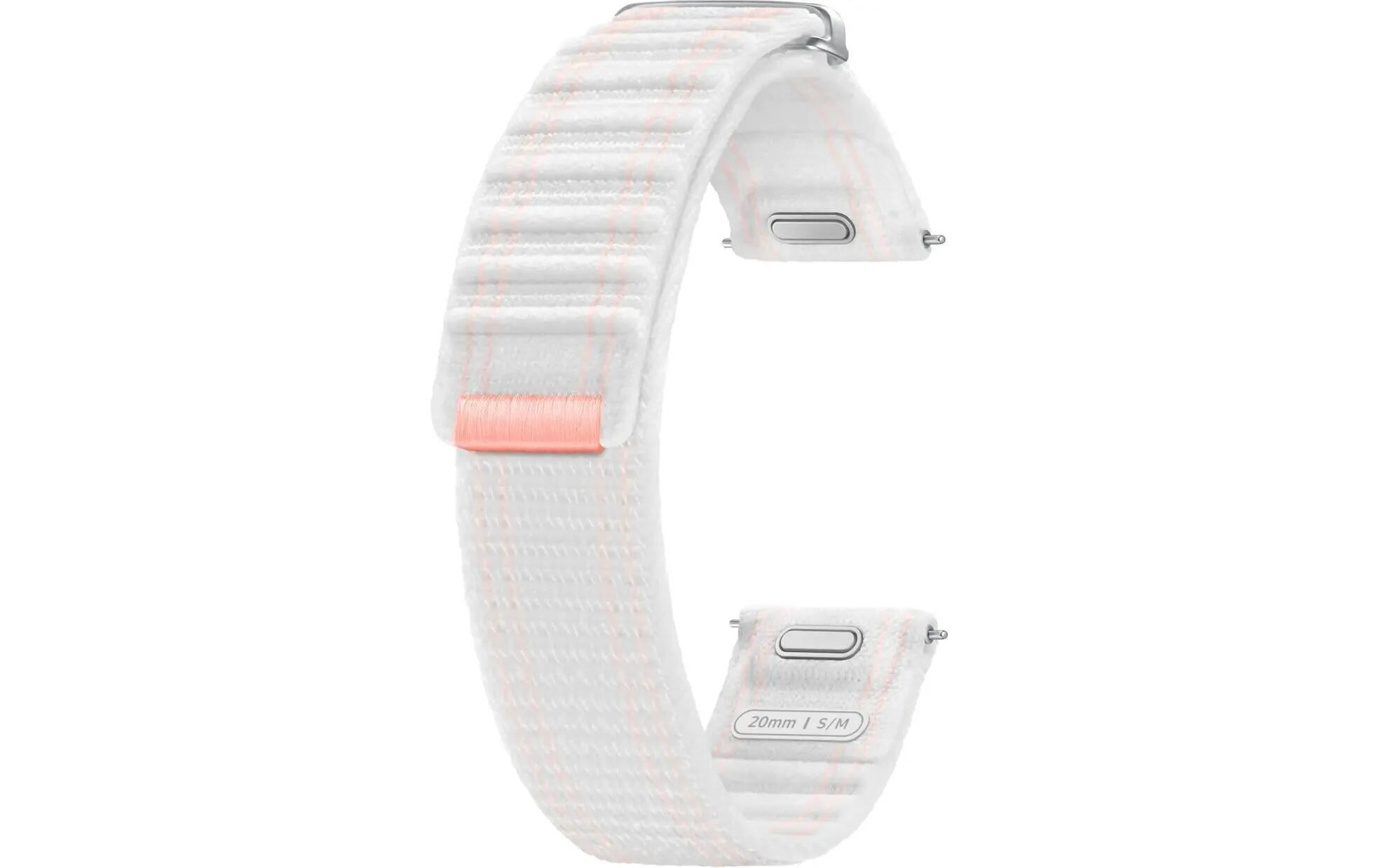 Samsung Fabric Band S/M Galaxy Watch 7 Pink/White 3/3