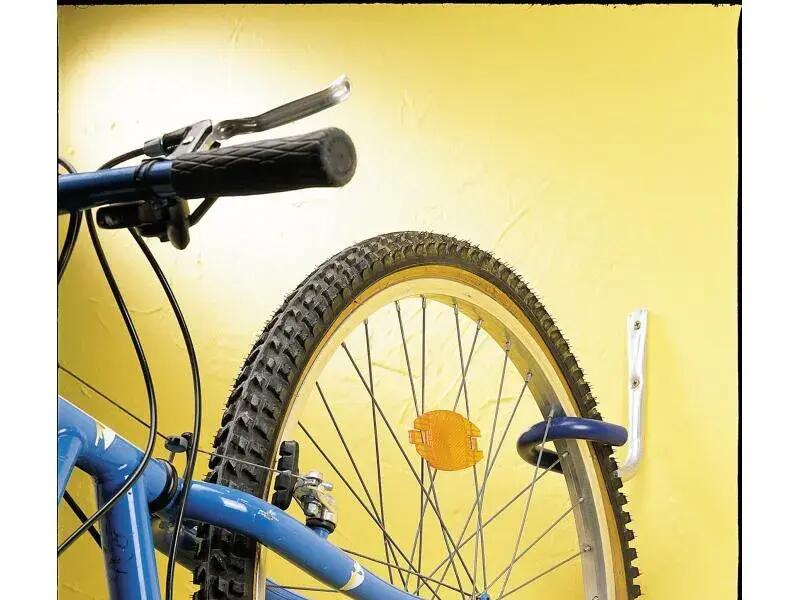 Gancio bici Mottez con rivestimento in plastica 2/2