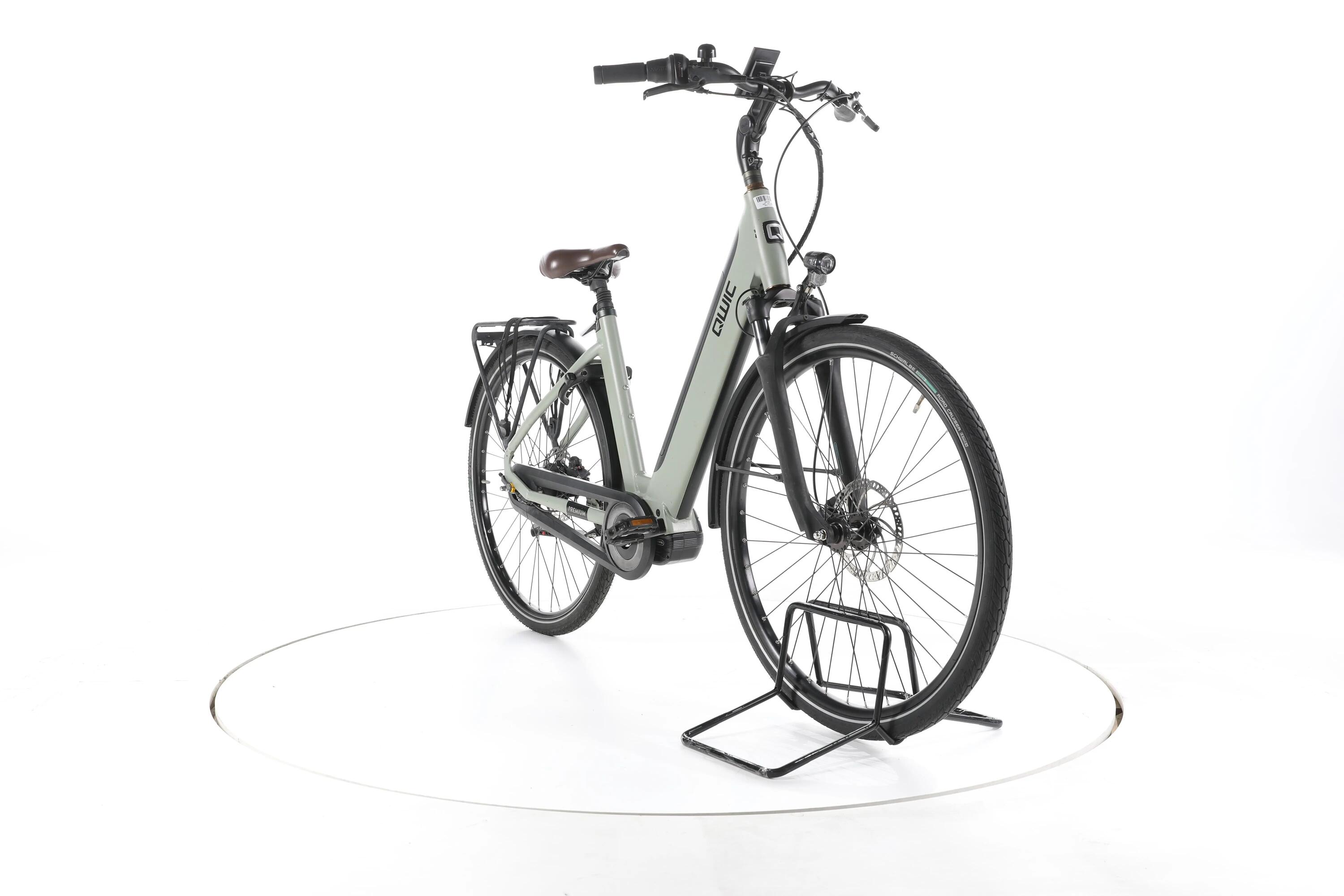 Second Life - QWIC MN8+ C City E-Bike Niska rama - Bardzo dobry stan 3/7
