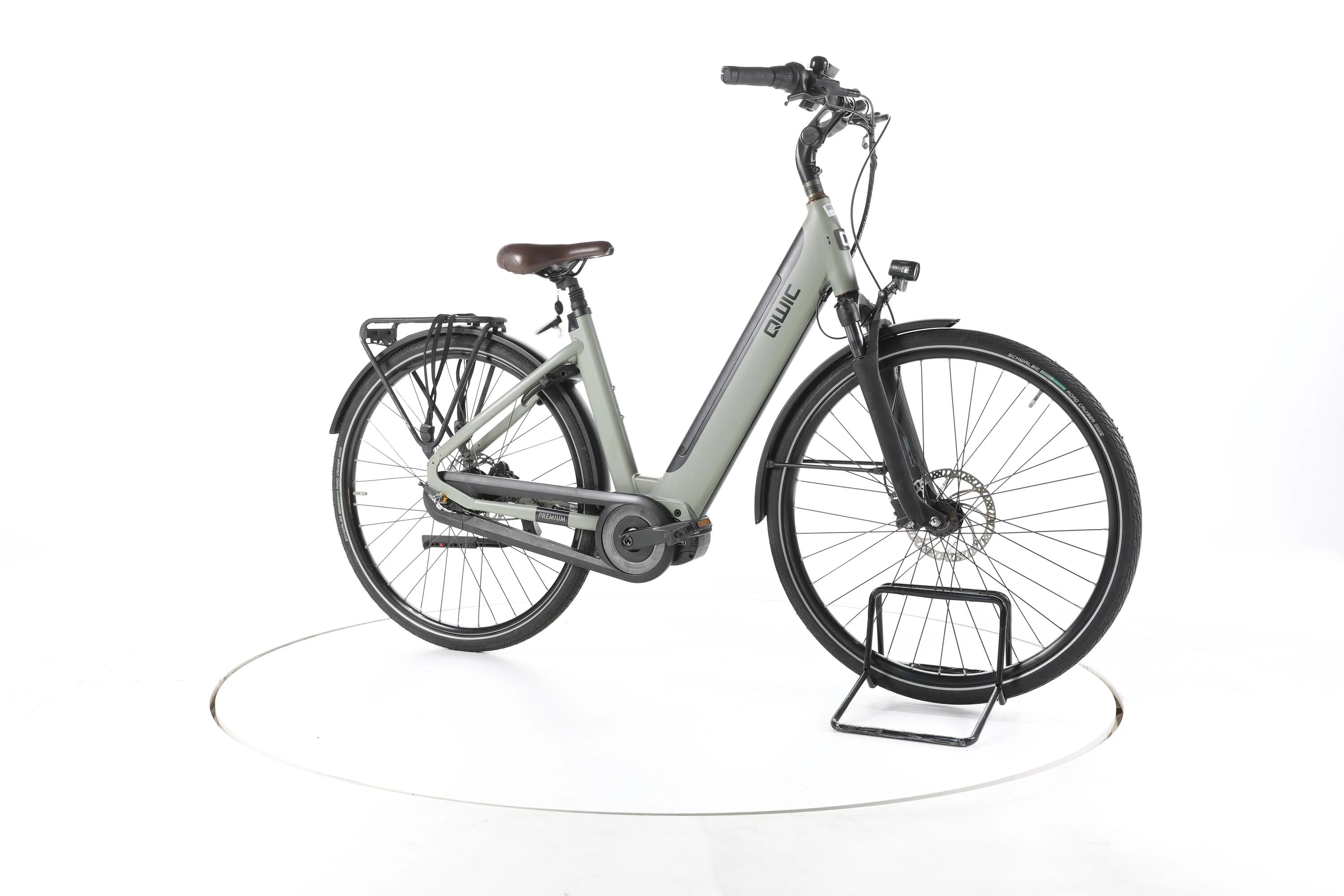 Second Life - QWIC MN8+ C City E-Bike Niska rama - Bardzo dobry stan 2/7