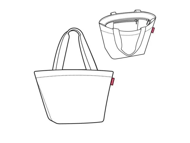 Reisenthel Shopper M 15 l Black 2/2