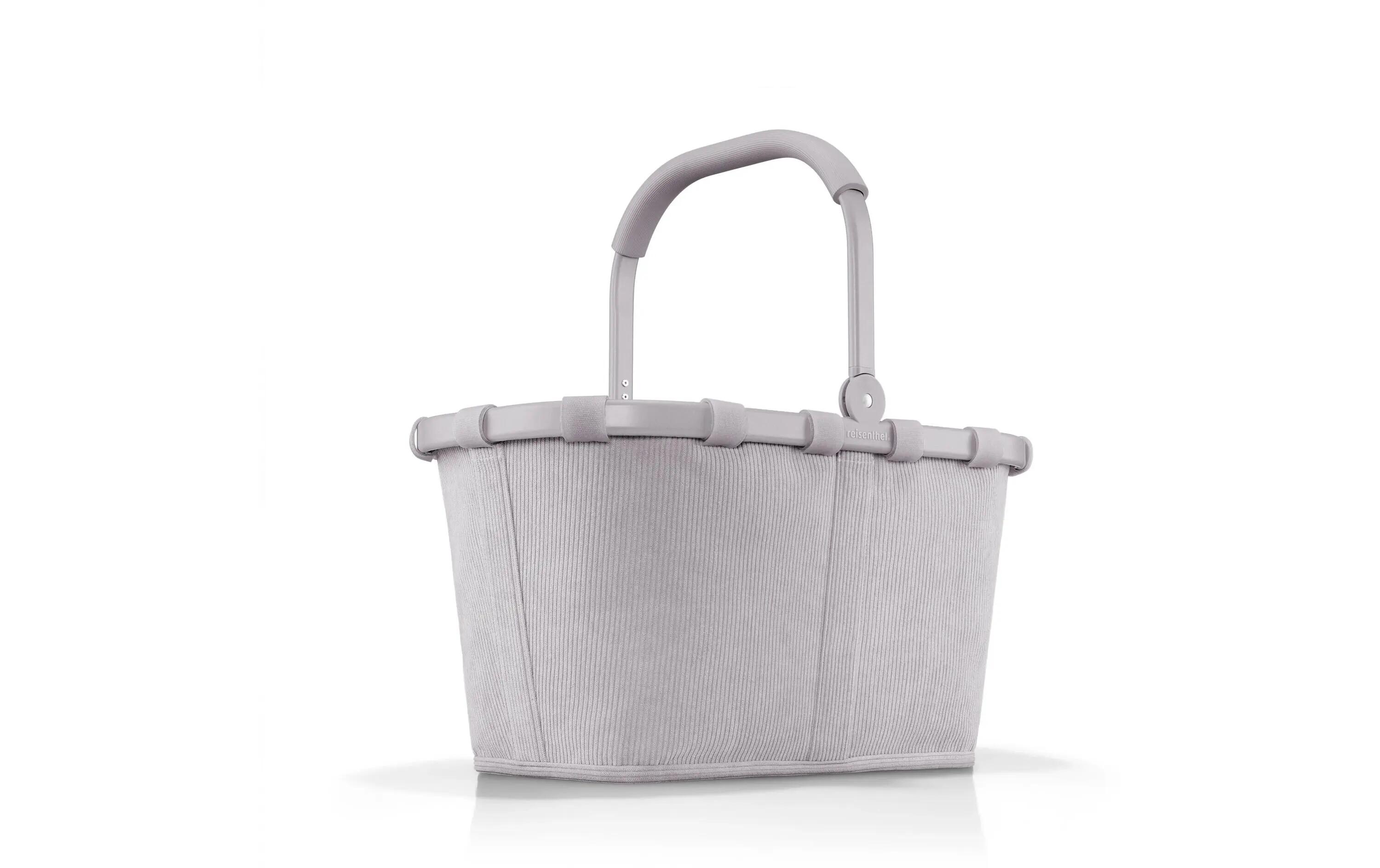 Reisenthel Carrybag Cord Grey Borsa della spesa 3/3