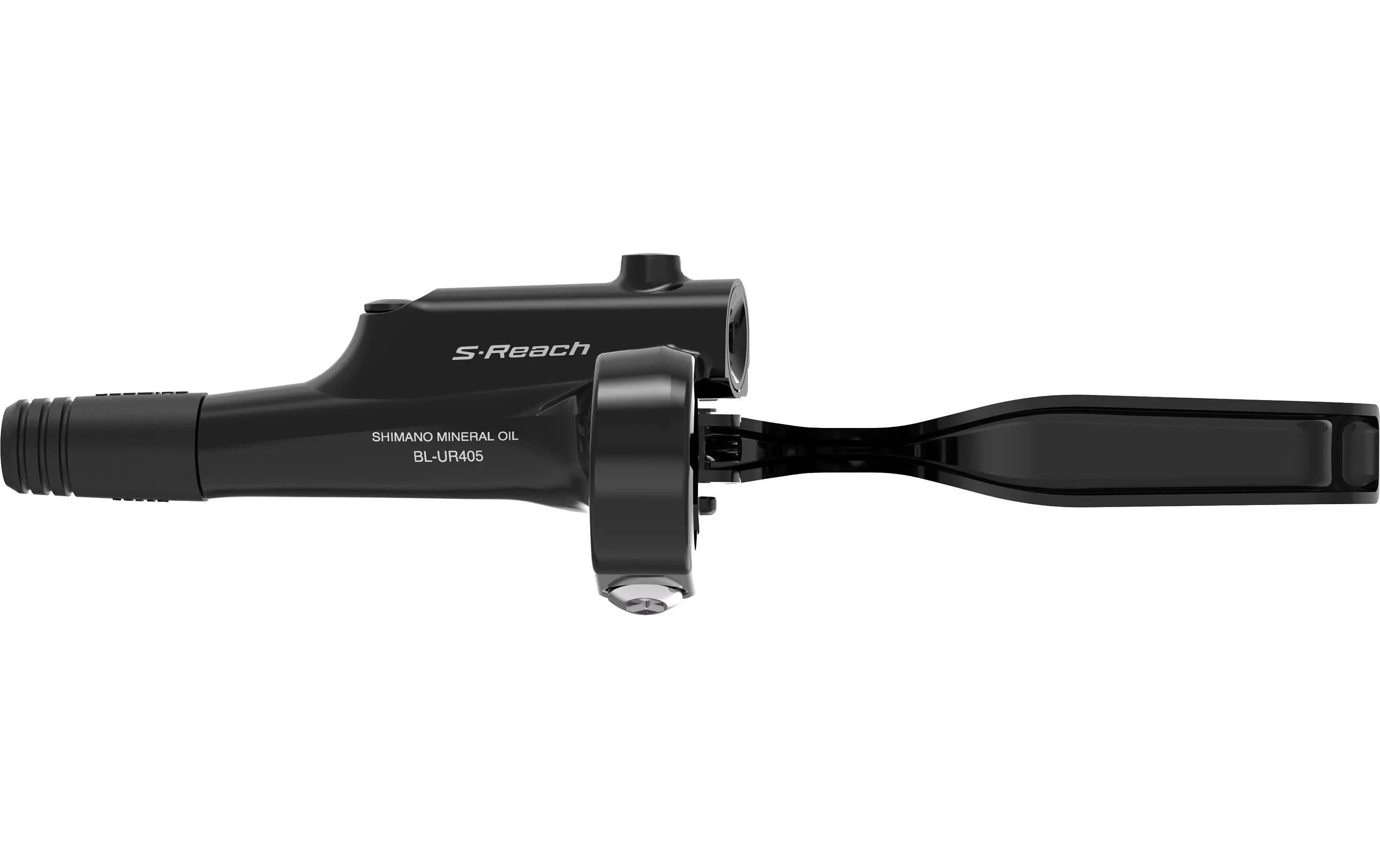 SHIMANO Bremshebel BL-UR405, 3-Finger, rechts, hydraulisch, schwarz 2/2