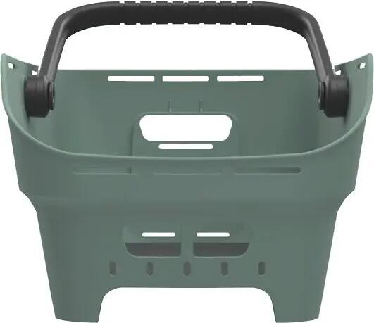Cento Neo MIK Fahrradkorb hinten, silber-grün 5/5