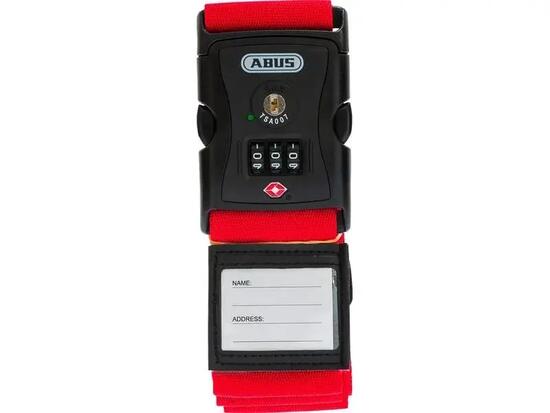 Abus Câble antivol 620TSA/192 pour bagage Rouge
