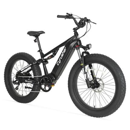 Cyrusher Rover full-suspension e-bike, 52V 15,6Ah accu