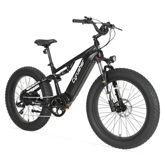 Cyrusher Rover full-suspension e-bike, 52V 15,6Ah accu