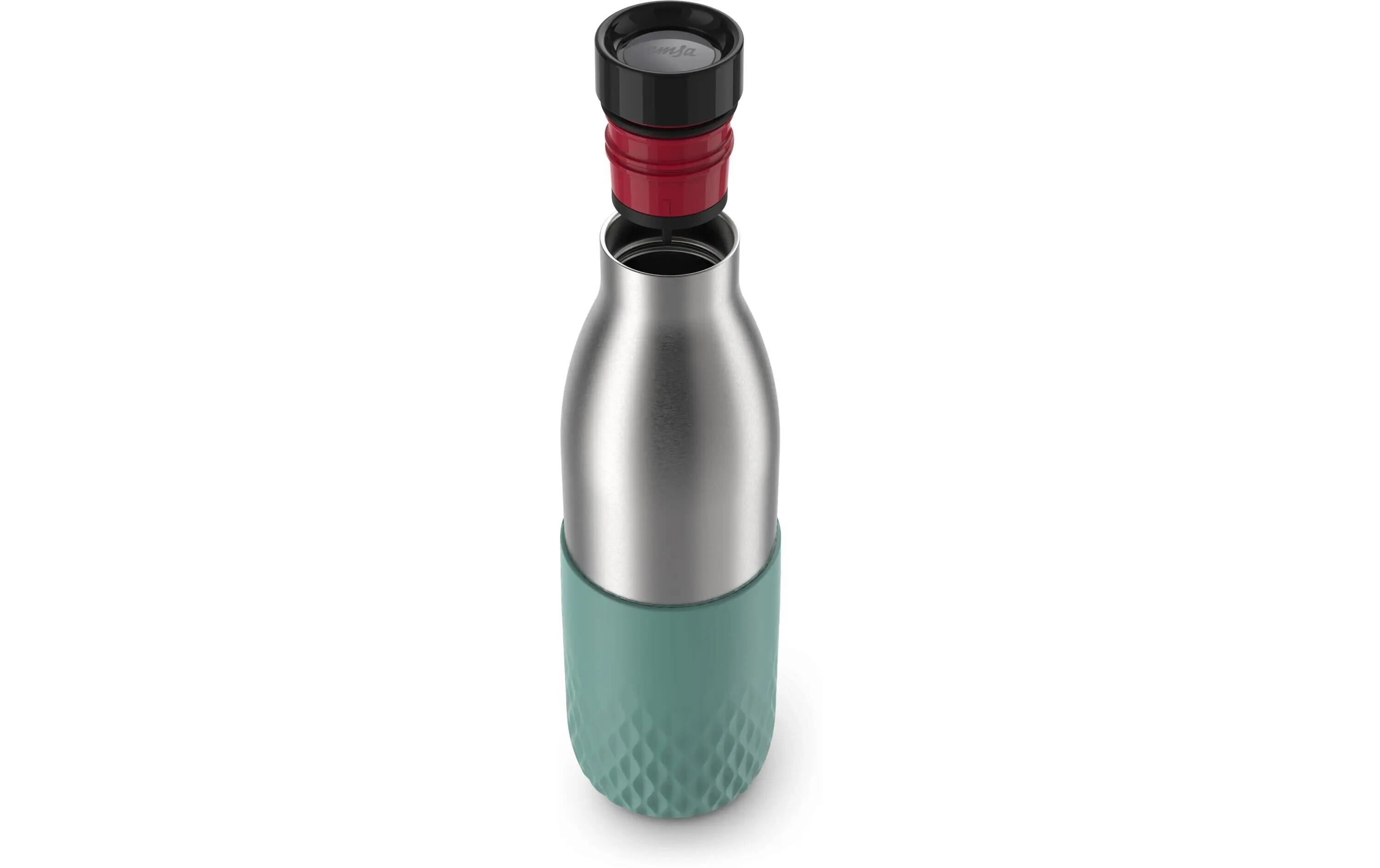 Emsa Bludrop Sleeve Trinkflasche 700 ml Grün 2/3