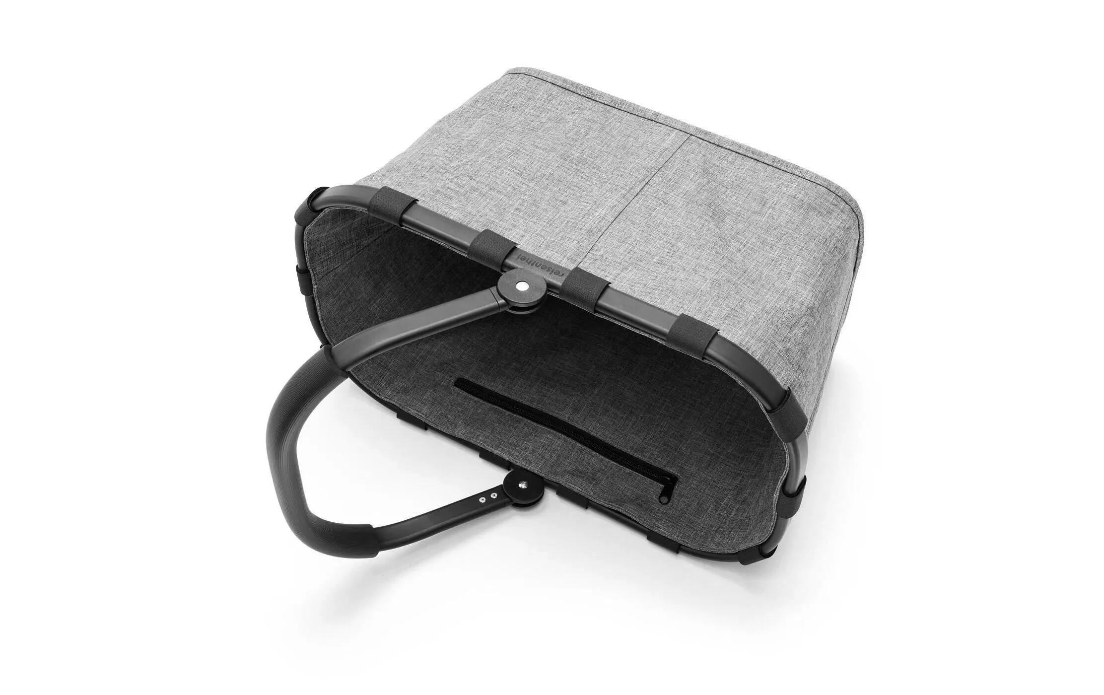 Reisenthel Carrybag Twist Silver panier courses 22 L 3/3