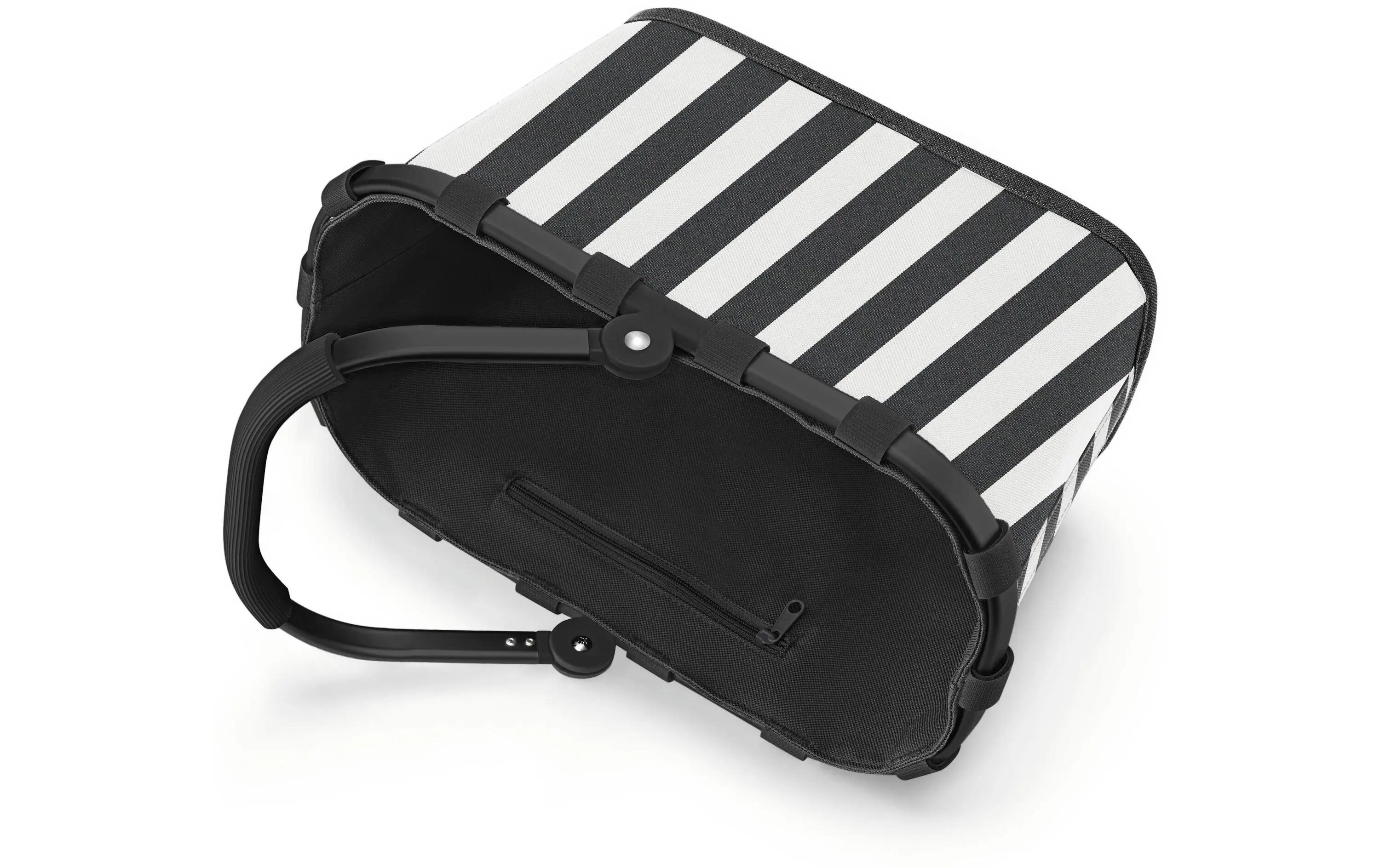 Reisenthel Carrybag XS Summerstripes Black Shopping Basket 3/3