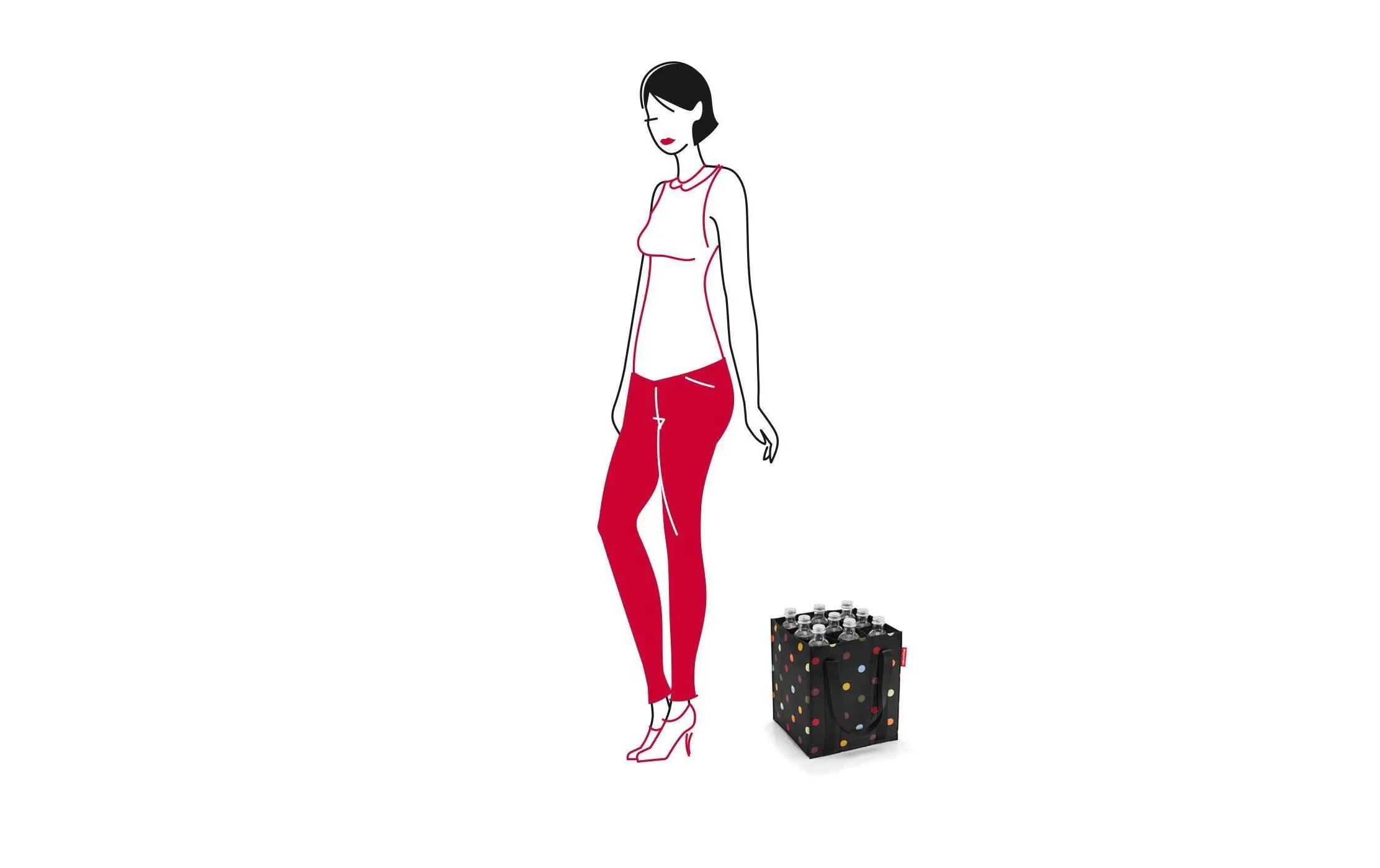 Reisenthel borsa portabottiglie Dots – per 9 bottiglie da 0,75 L 2/2