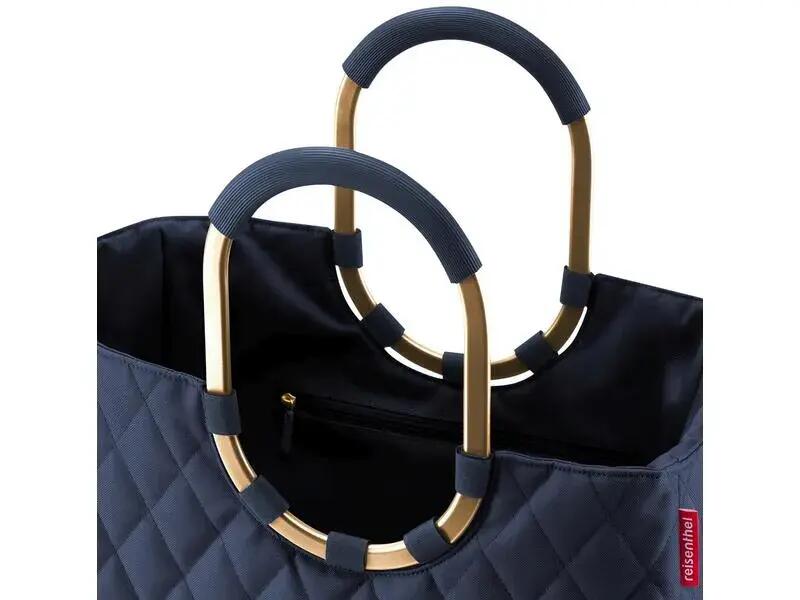 Reisenthel Loopshopper L Borsa della spesa Rhombus Midnight Gold 25 l 2/3