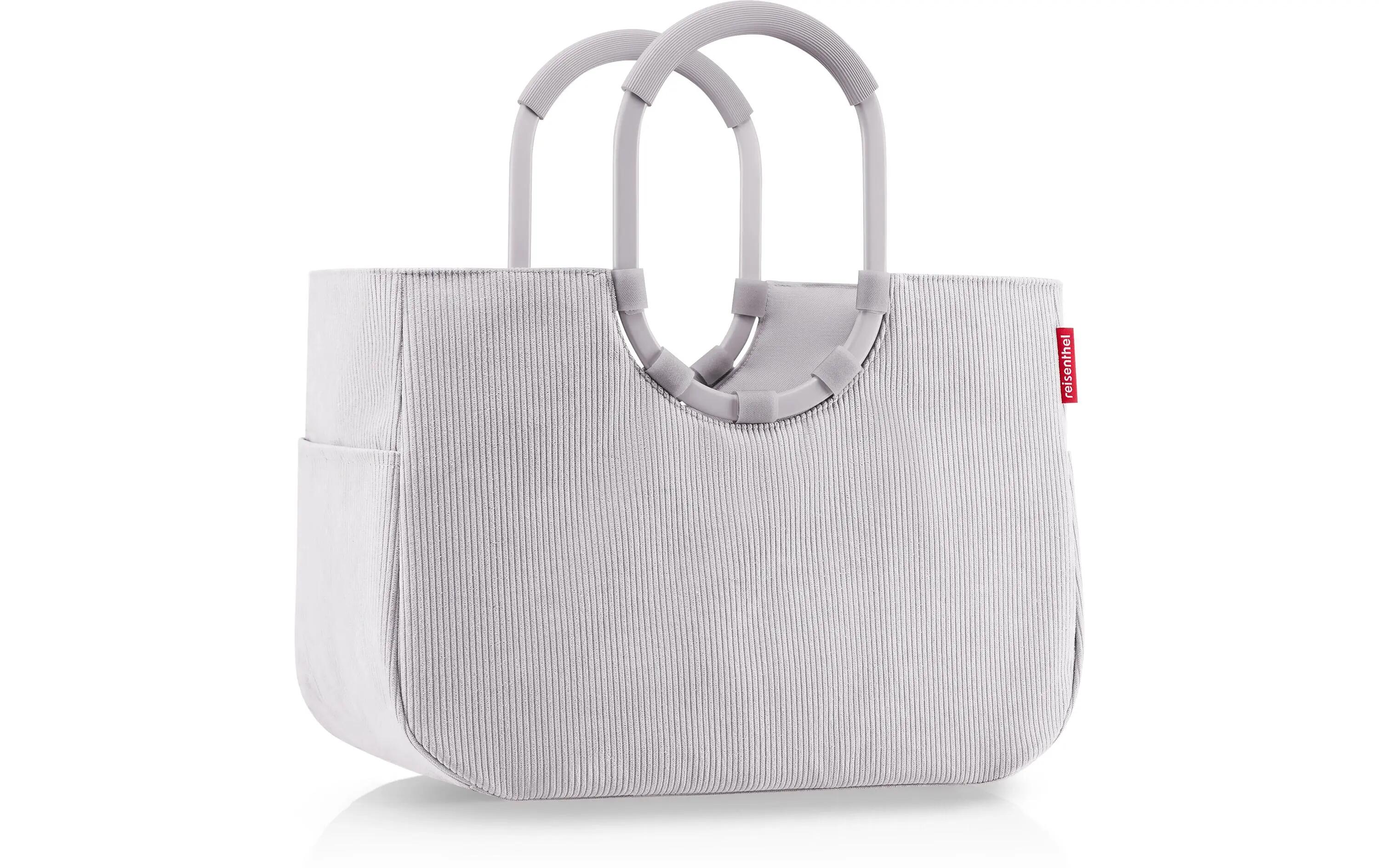 Reisenthel Loopshopper L Cord Grey Panier courses 25 l 3/3