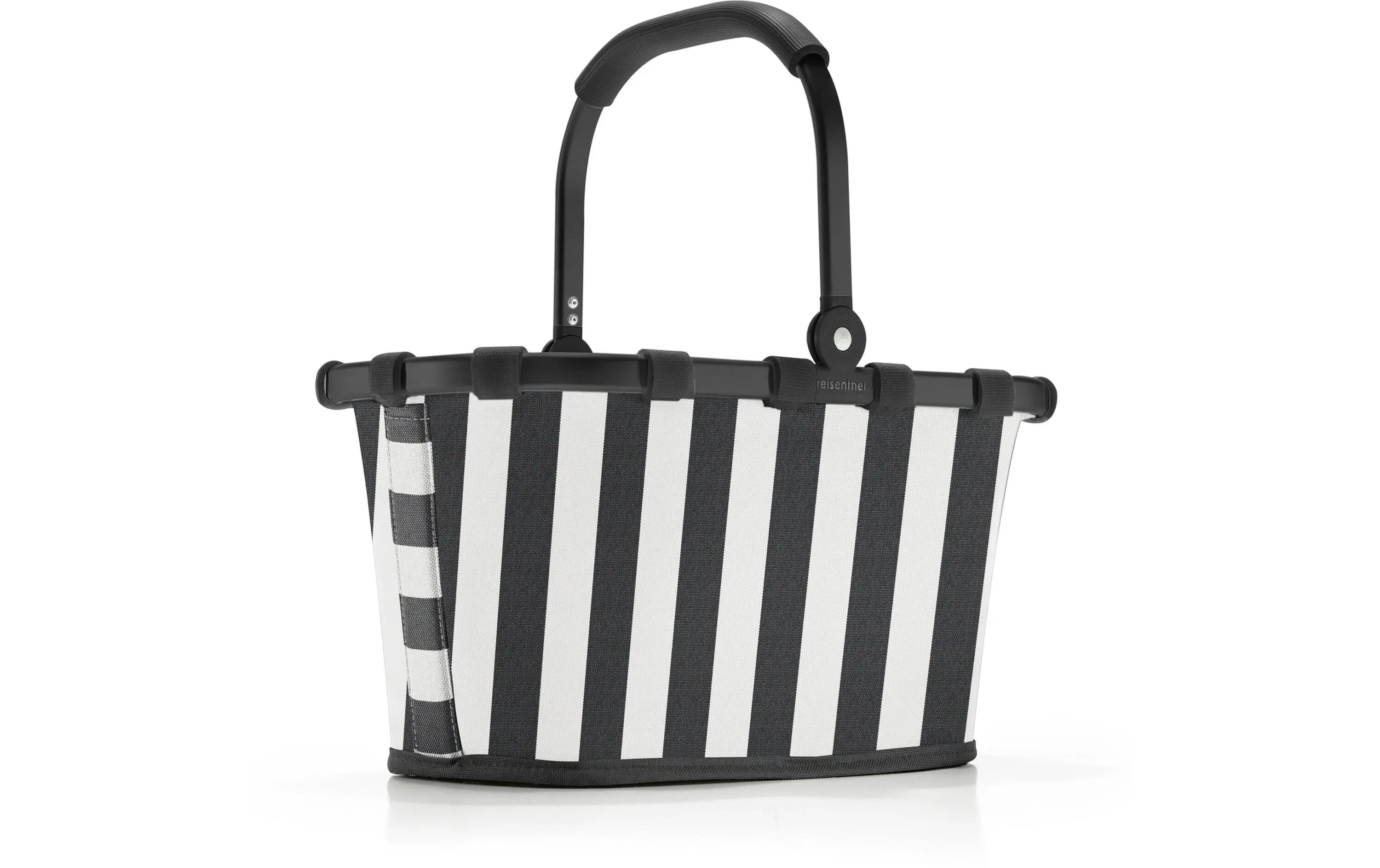 Reisenthel Carrybag XS Summerstripes Black Shopping Basket 2/3