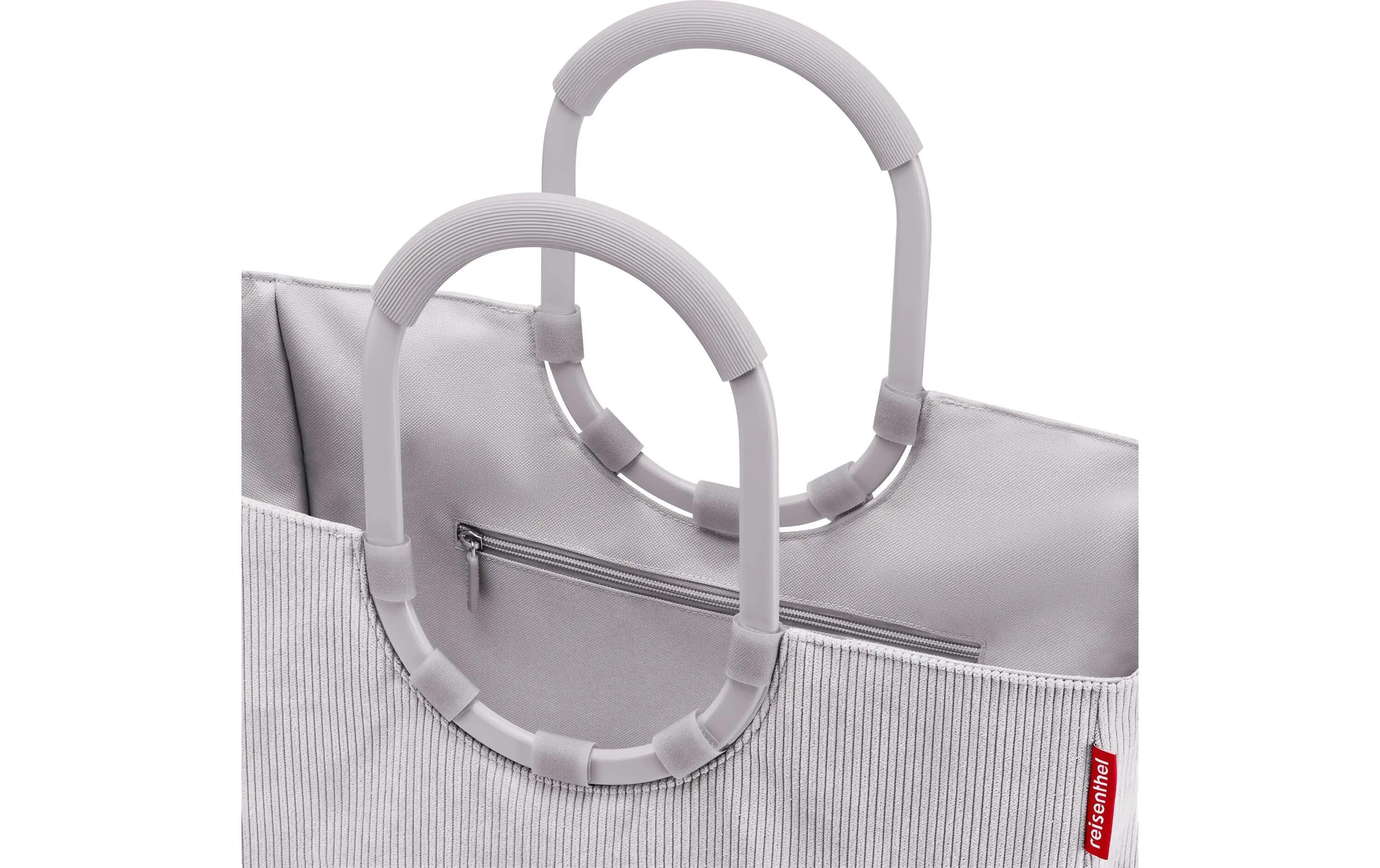 Reisenthel Loopshopper L Cord Grey Panier courses 25 l 2/3