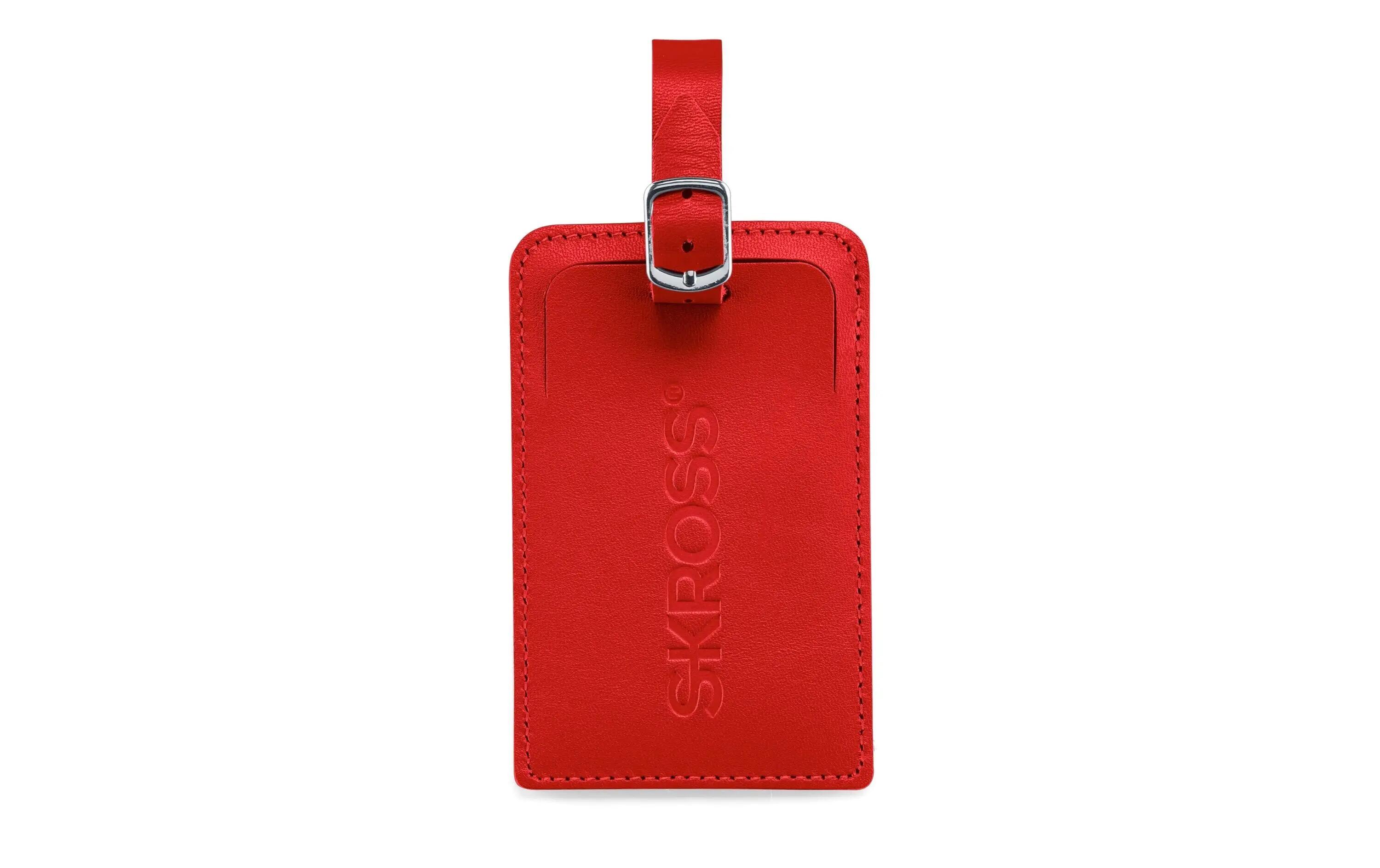 SKROSS Luggage Tag Red, 70x110 mm 3/3