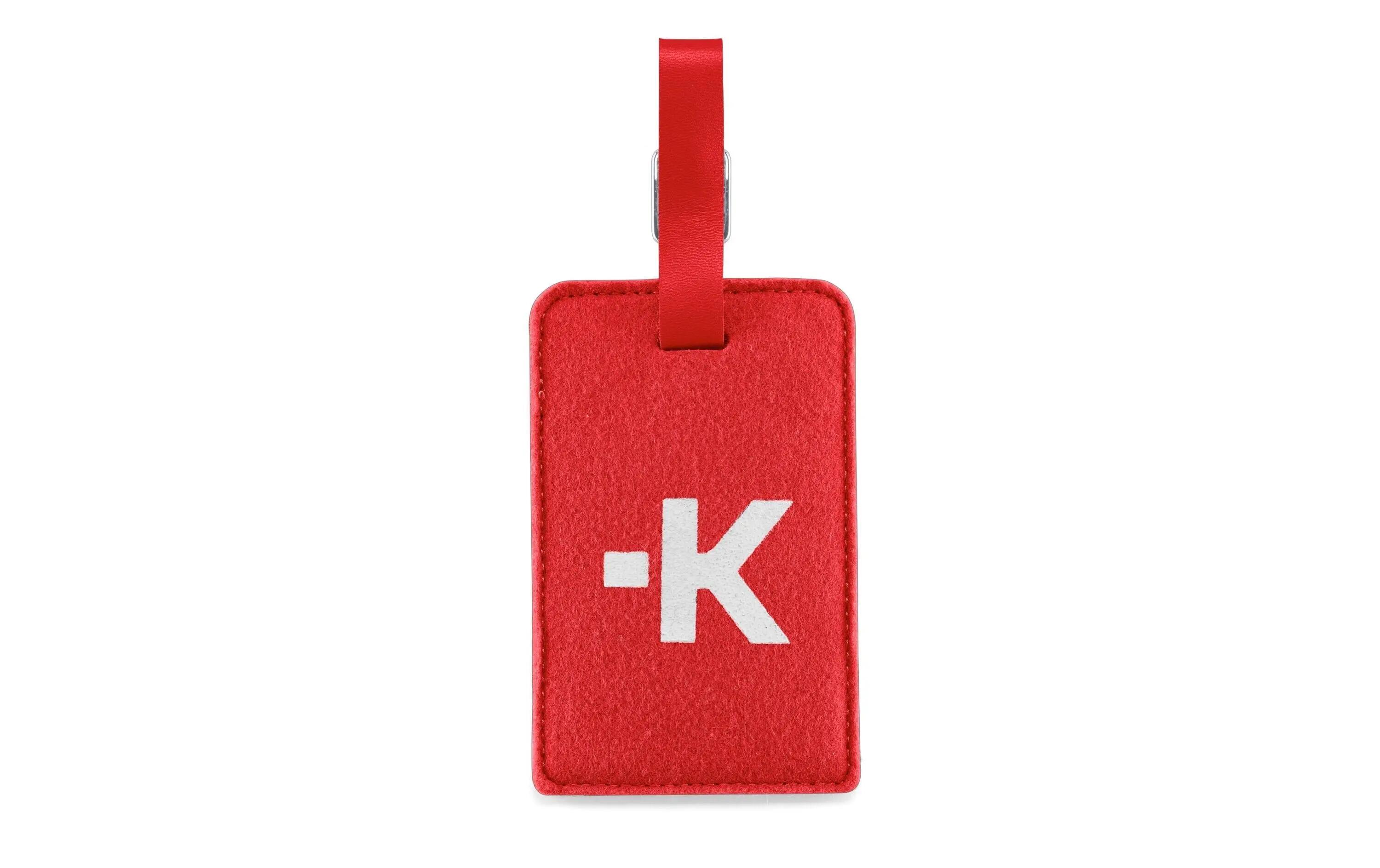 SKROSS Luggage Tag Red, 70x110 mm 2/3