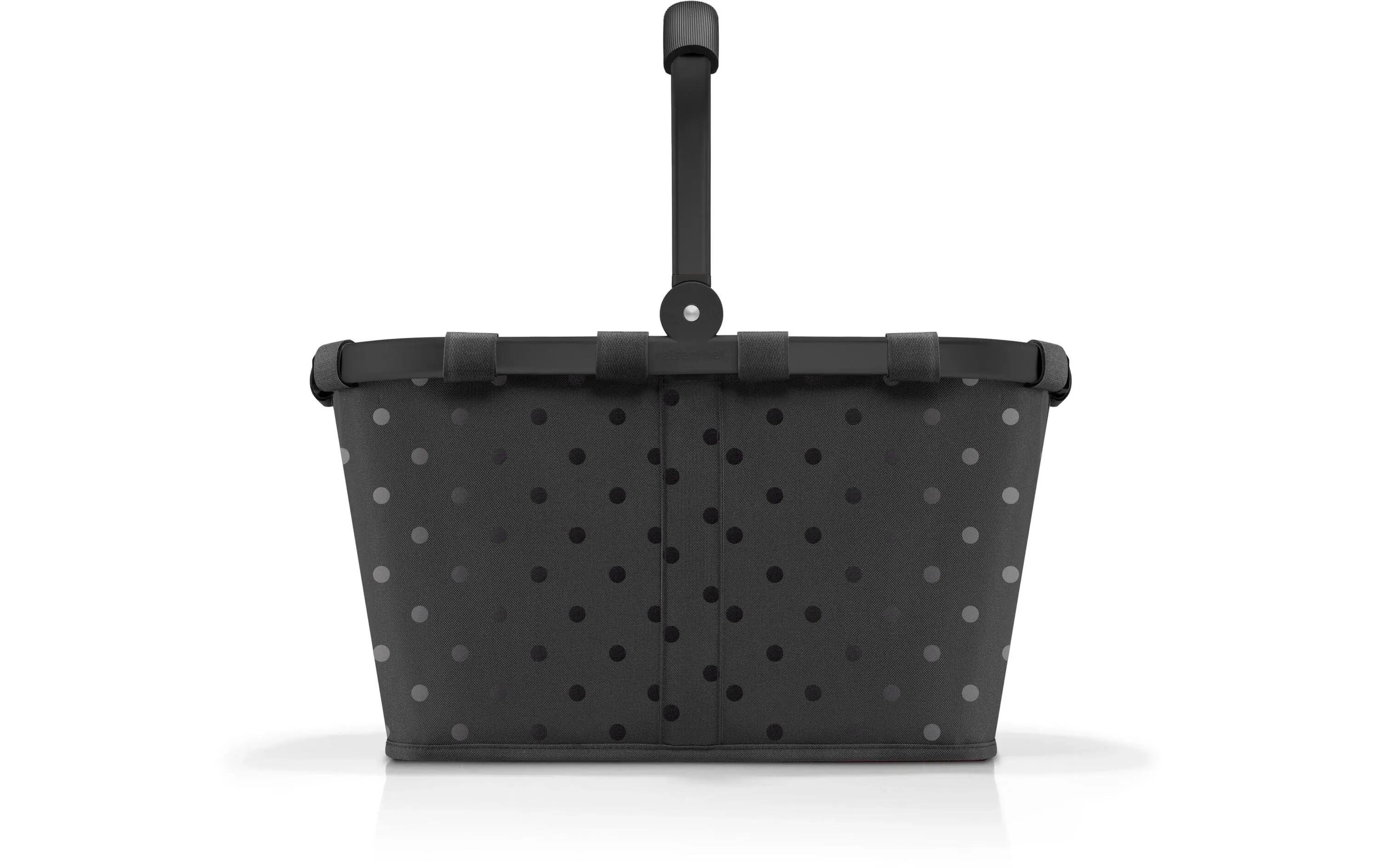 Reisenthel Carrybag Frame Glossy dots black 22 l 2/3