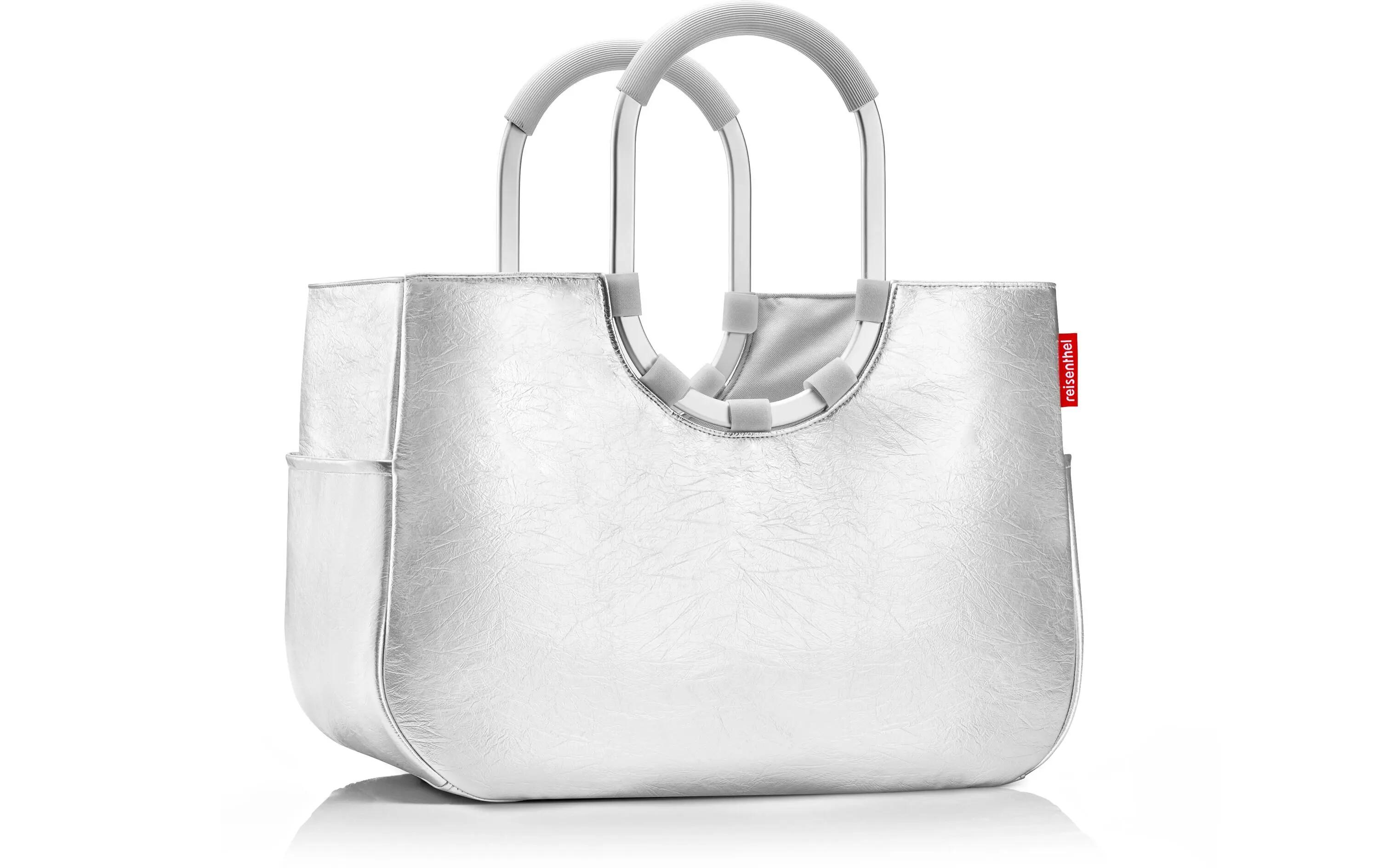 Reisenthel Loopshopper L Panier courses Silver Crackle 25 l 2/2