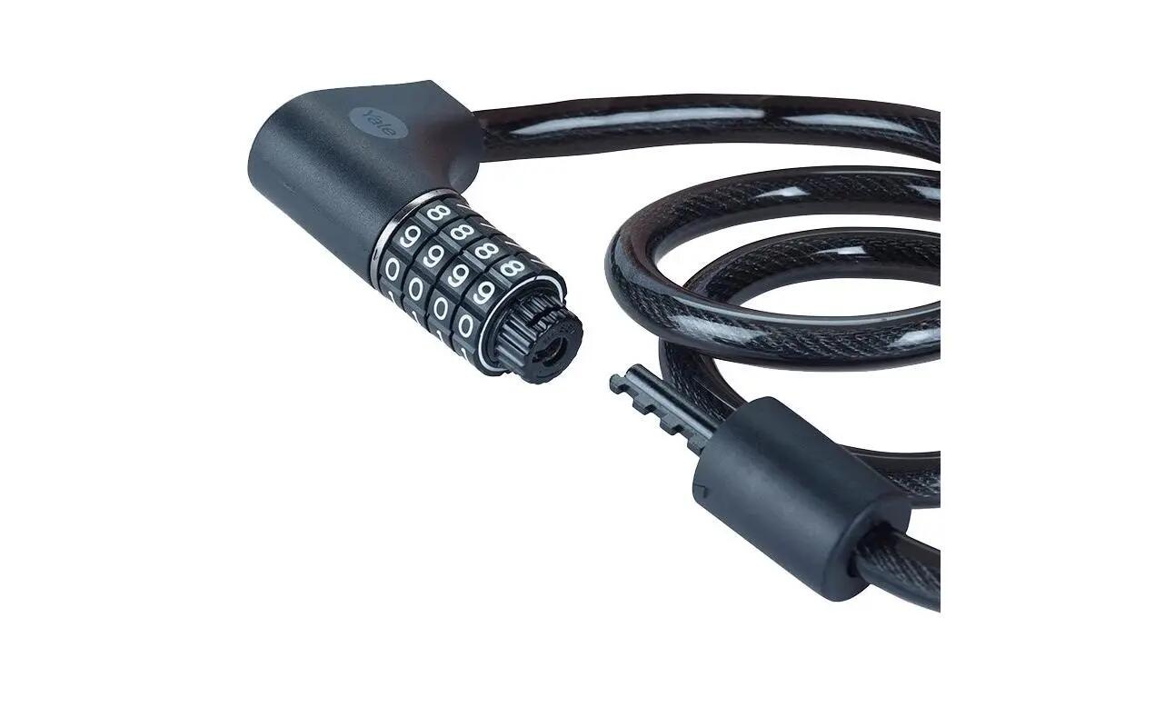 Yale Lucchetto Bici YCC0 Cavo Spirale Combinazione 100 cm 3/3