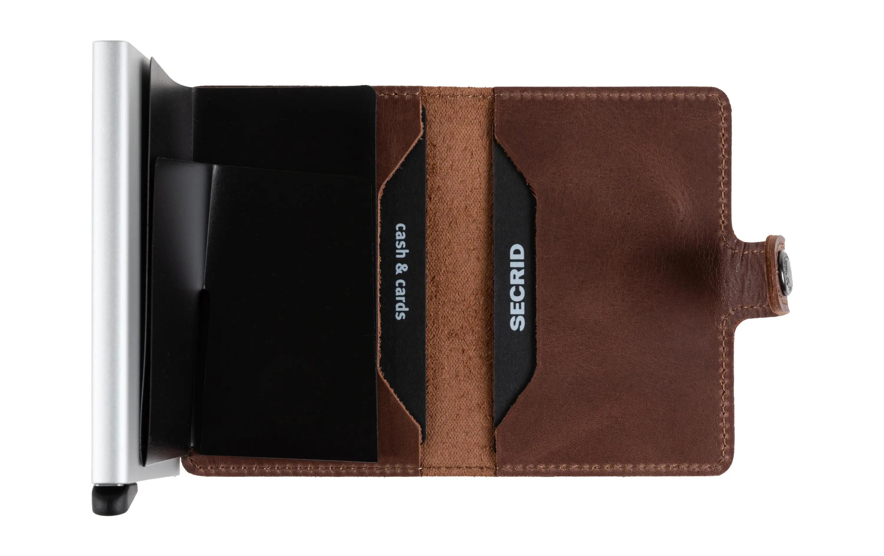 SECRID Miniwallet Vintage Portafoglio Marrone 3/3
