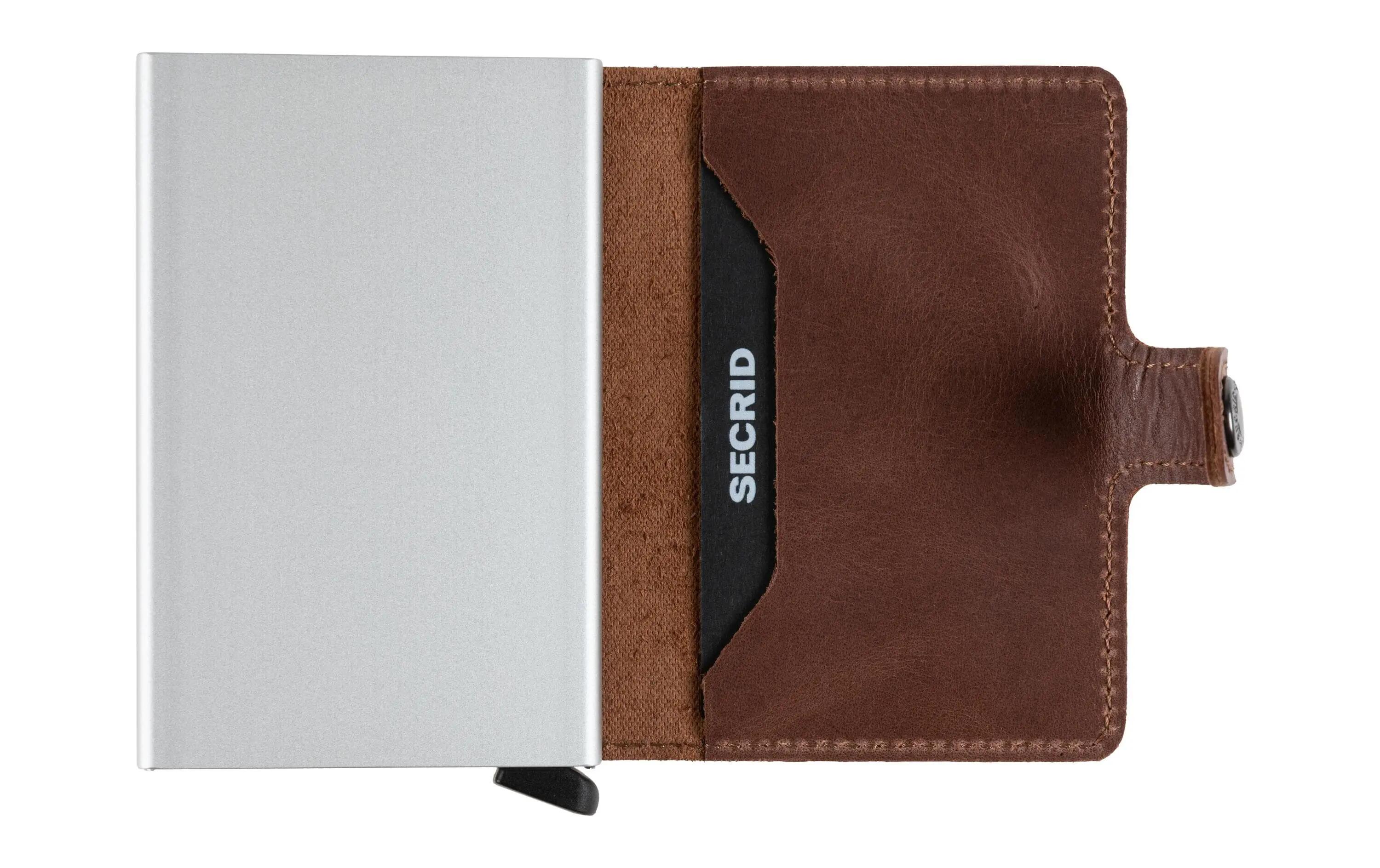 SECRID Miniwallet Vintage Portafoglio Marrone 2/3