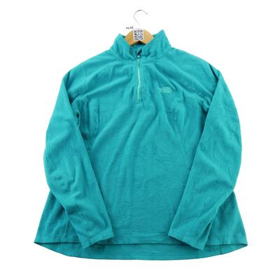 Tweedehands - dames fleece trui colstaand - als nieuw