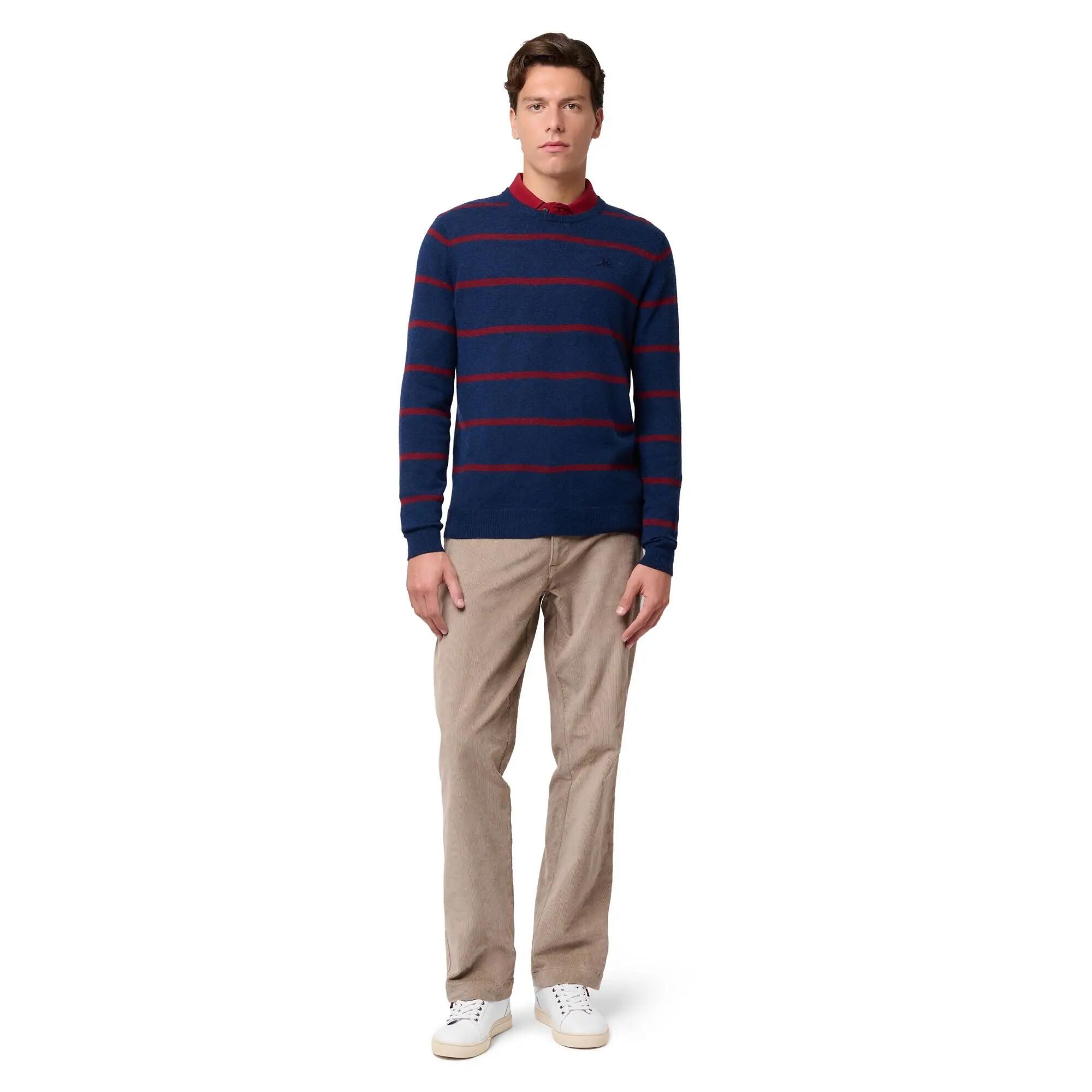 Pull pour homme bleu pour lifestyle 6/6