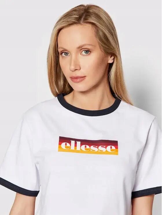 T-SHIRT DAMSKI KOSZULKA CROP ELLESSE 5/6